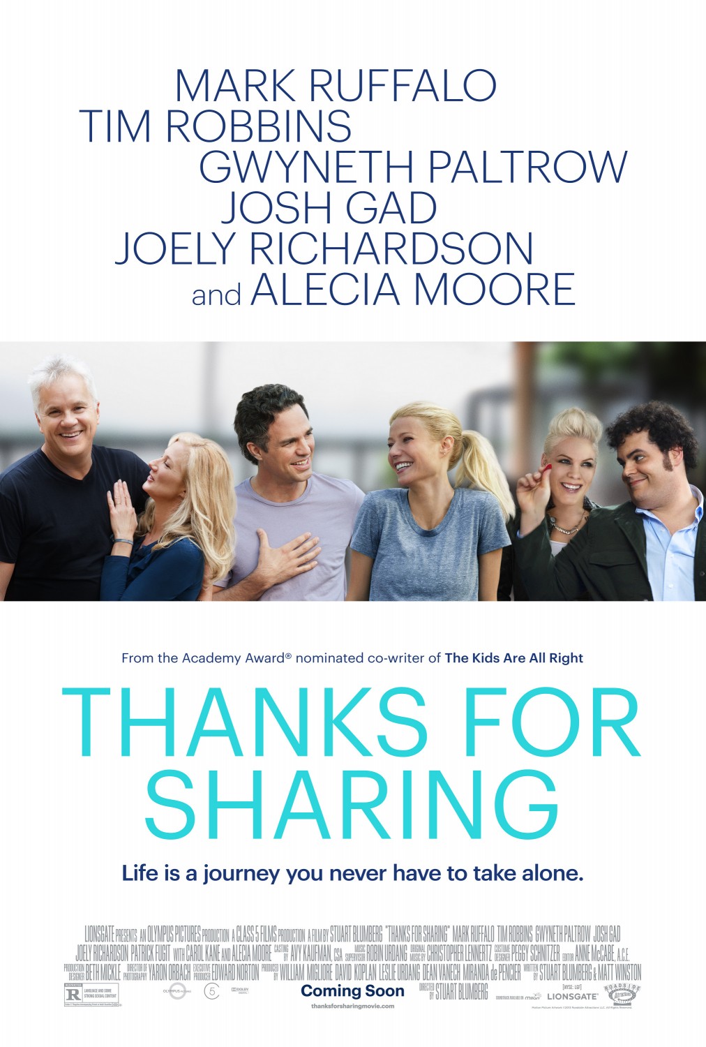 Extra Large Movie Poster Image for Thanks for Sharing (#1 of 7)