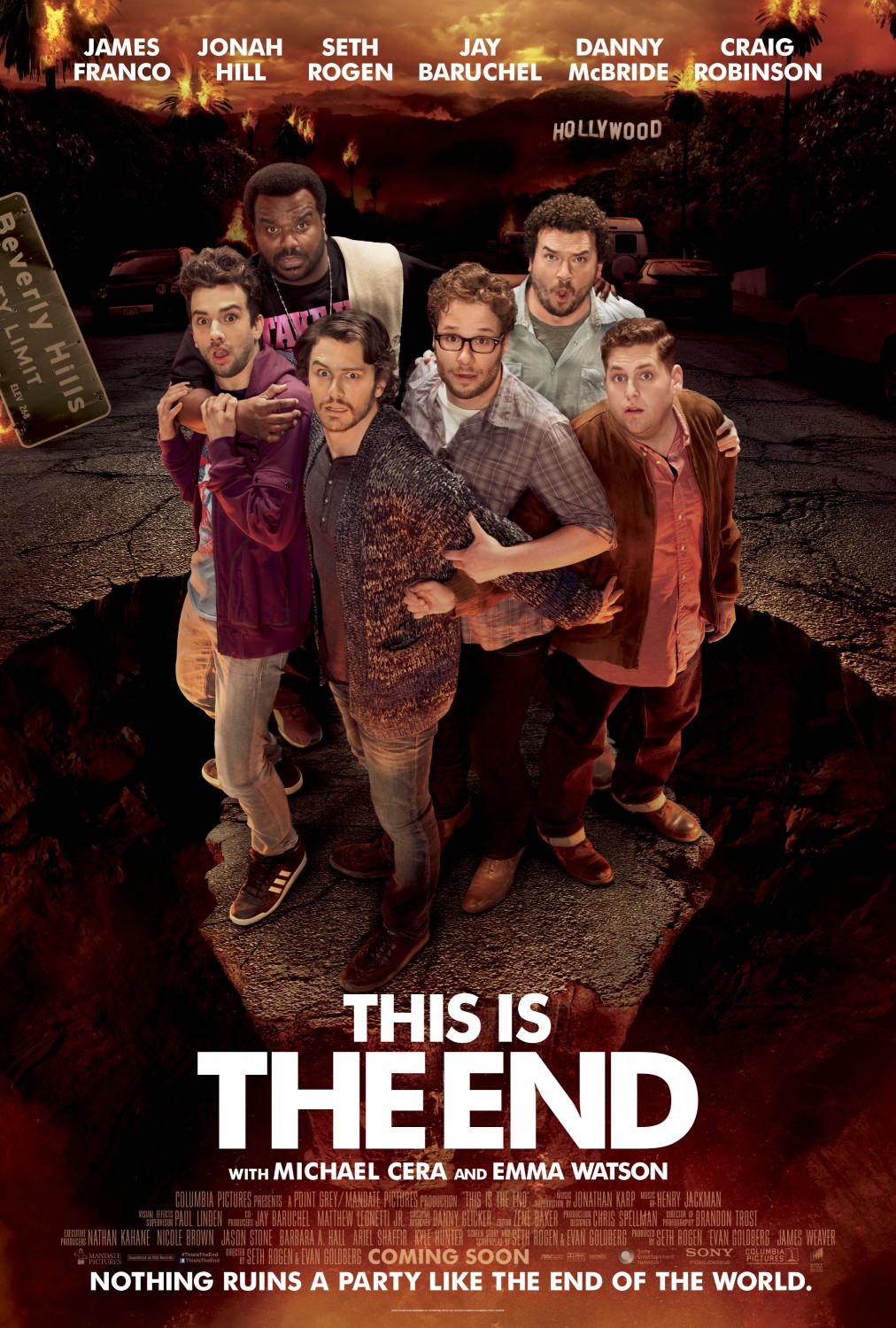 Extra Large Movie Poster Image for This Is the End (#2 of 8)