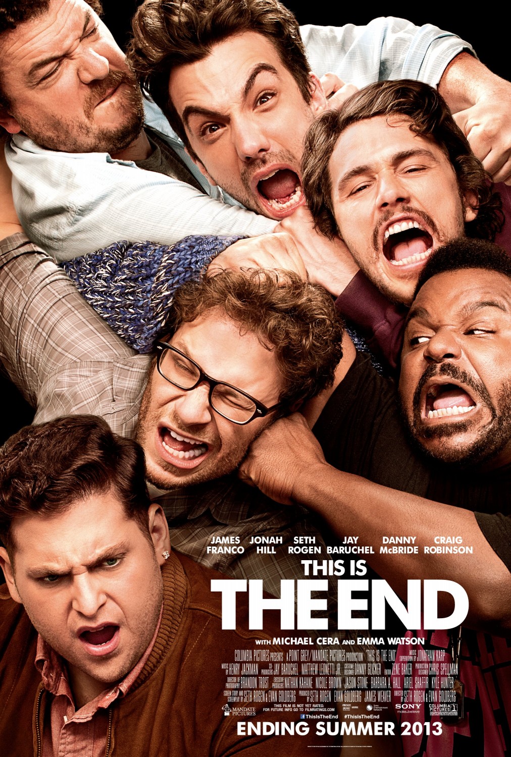 Extra Large Movie Poster Image for This Is the End (#1 of 8)