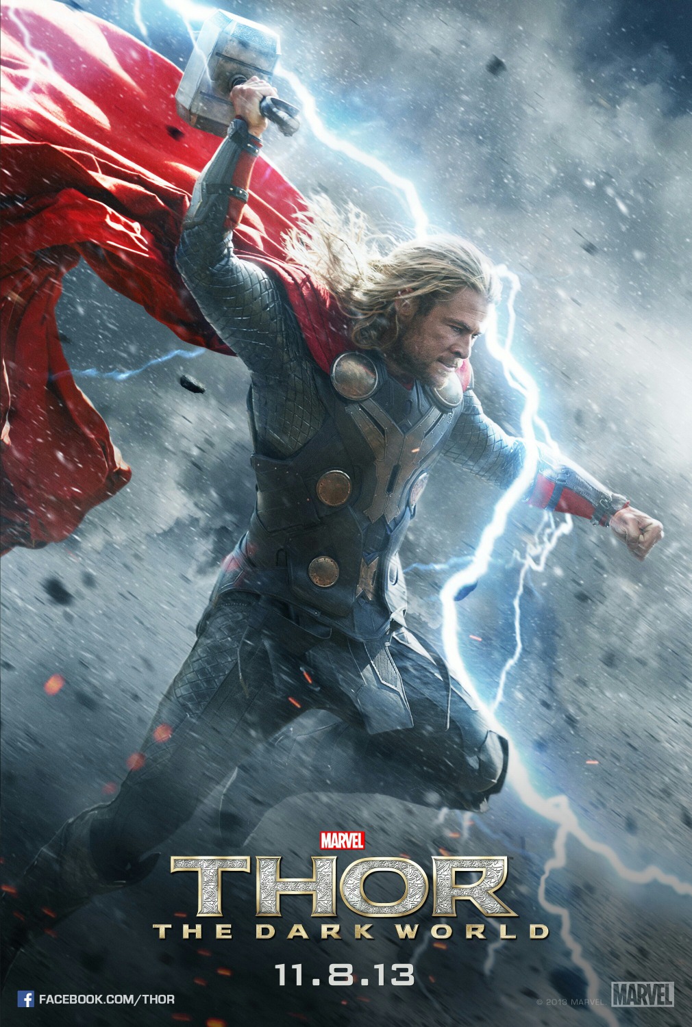 Extra Large Movie Poster Image for Thor: The Dark World (#3 of 19)