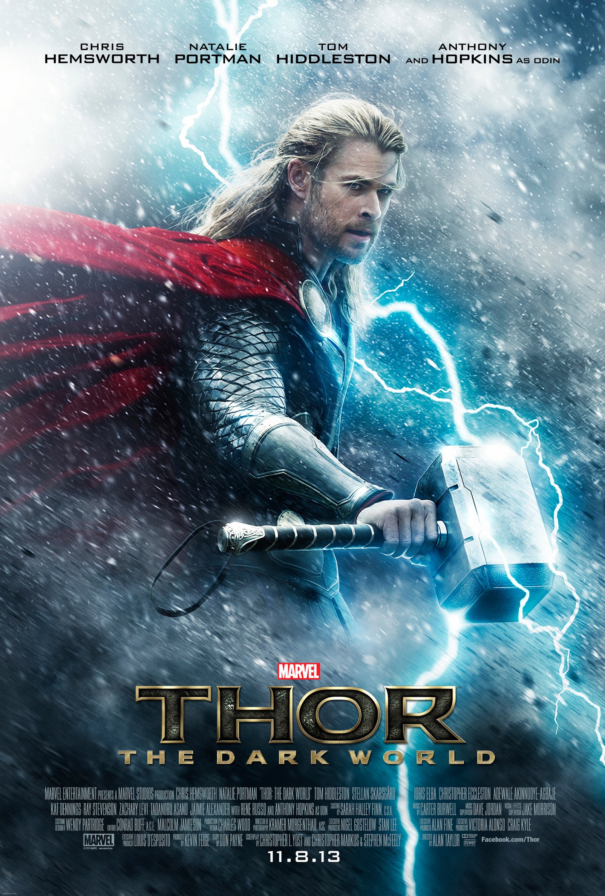Mega Sized Movie Poster Image for Thor: The Dark World (#1 of 19)