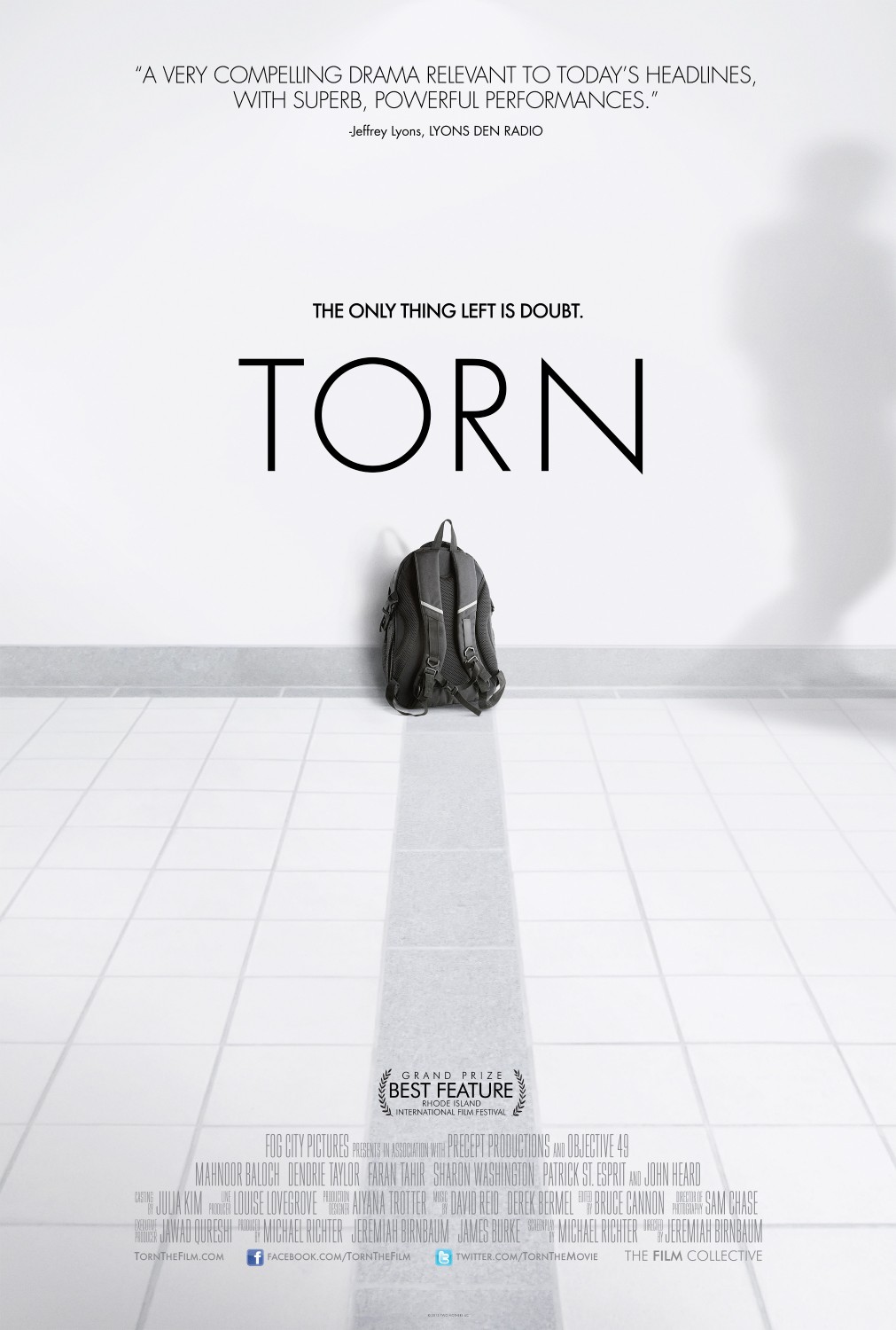 Extra Large Movie Poster Image for Torn 