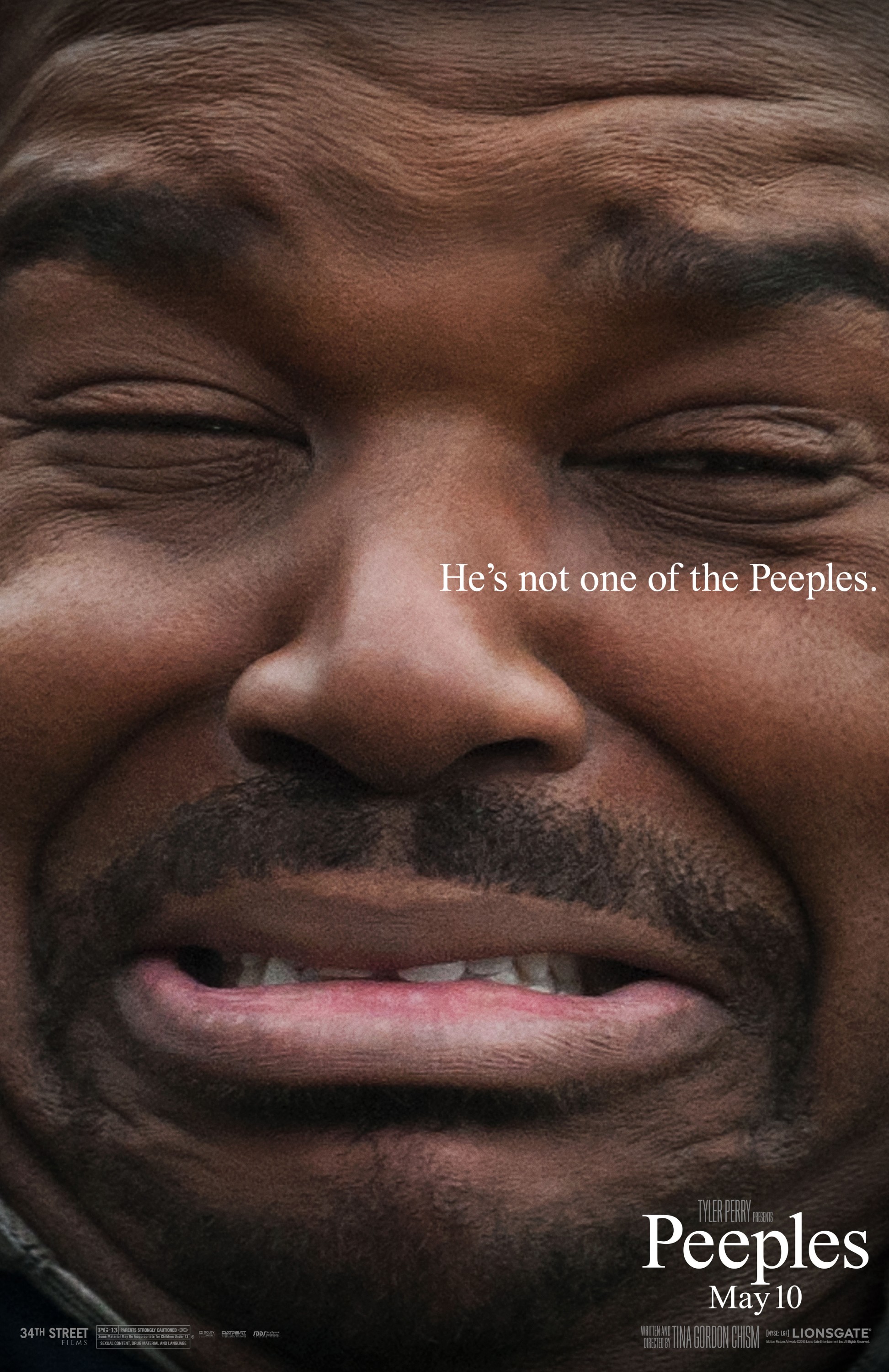 Mega Sized Movie Poster Image for Peeples (#2 of 4)