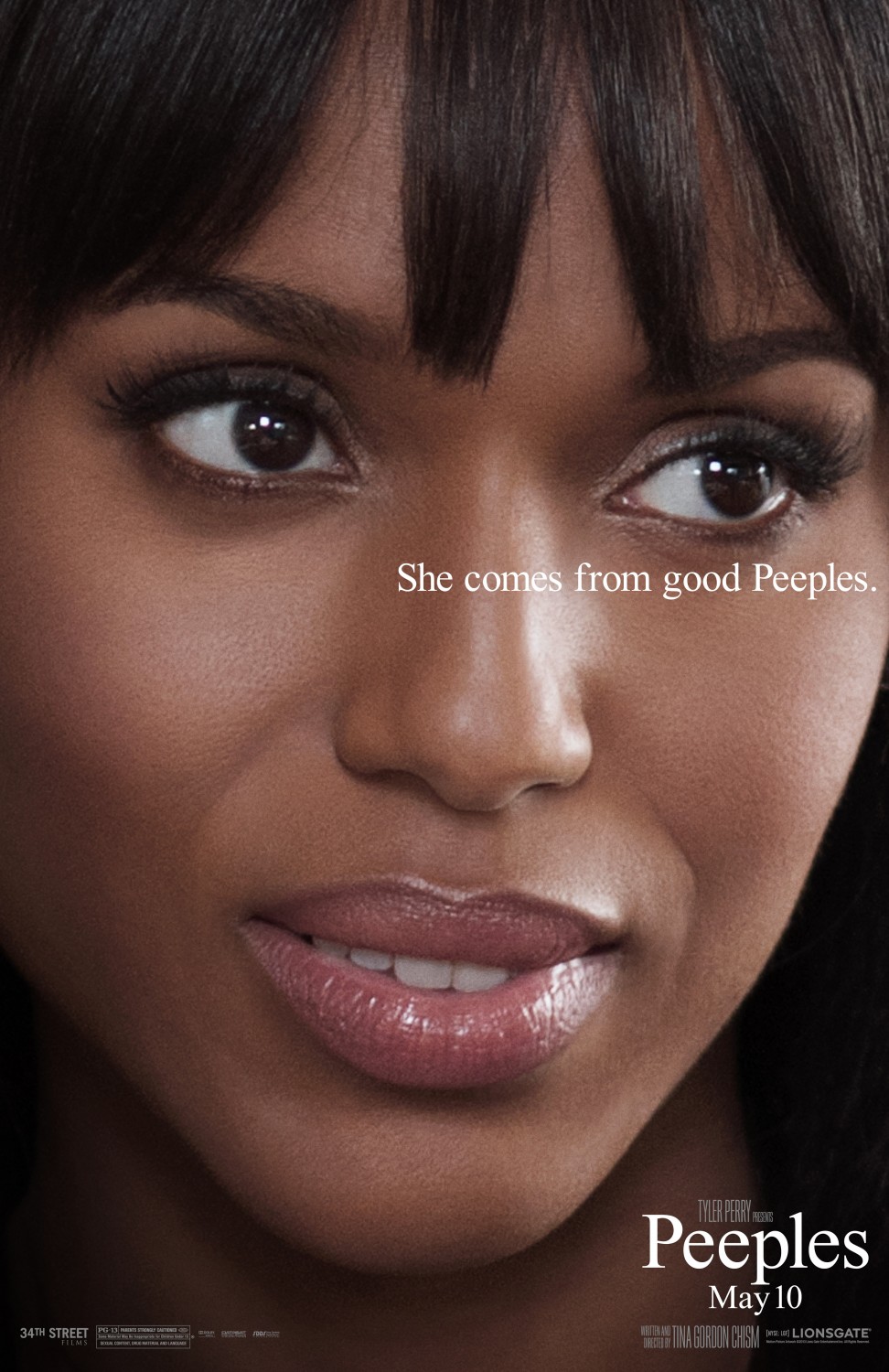 Extra Large Movie Poster Image for Peeples (#1 of 4)