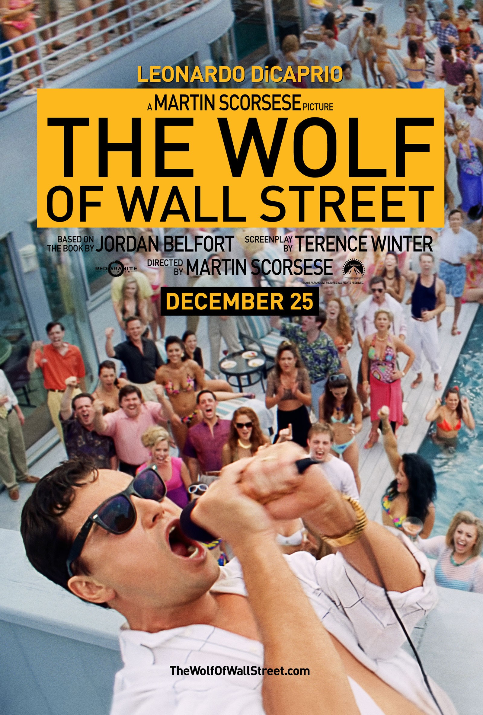 Mega Sized Movie Poster Image for The Wolf of Wall Street (#2 of 7)