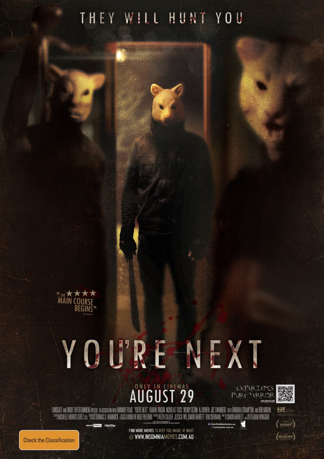 Extra Large Movie Poster Image for You're Next (#8 of 19)