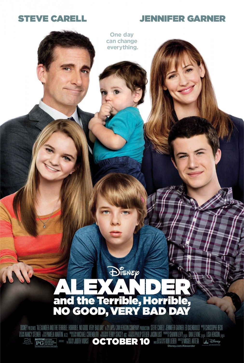 Extra Large Movie Poster Image for Alexander and the Terrible, Horrible, No Good, Very Bad Day (#2 of 3)