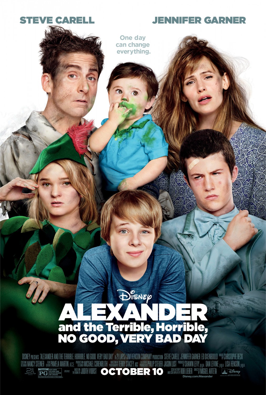 Extra Large Movie Poster Image for Alexander and the Terrible, Horrible, No Good, Very Bad Day (#3 of 3)