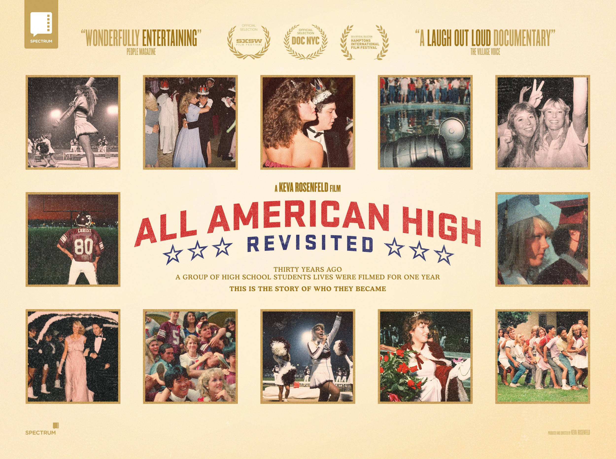 Mega Sized Movie Poster Image for All American High Revisited 