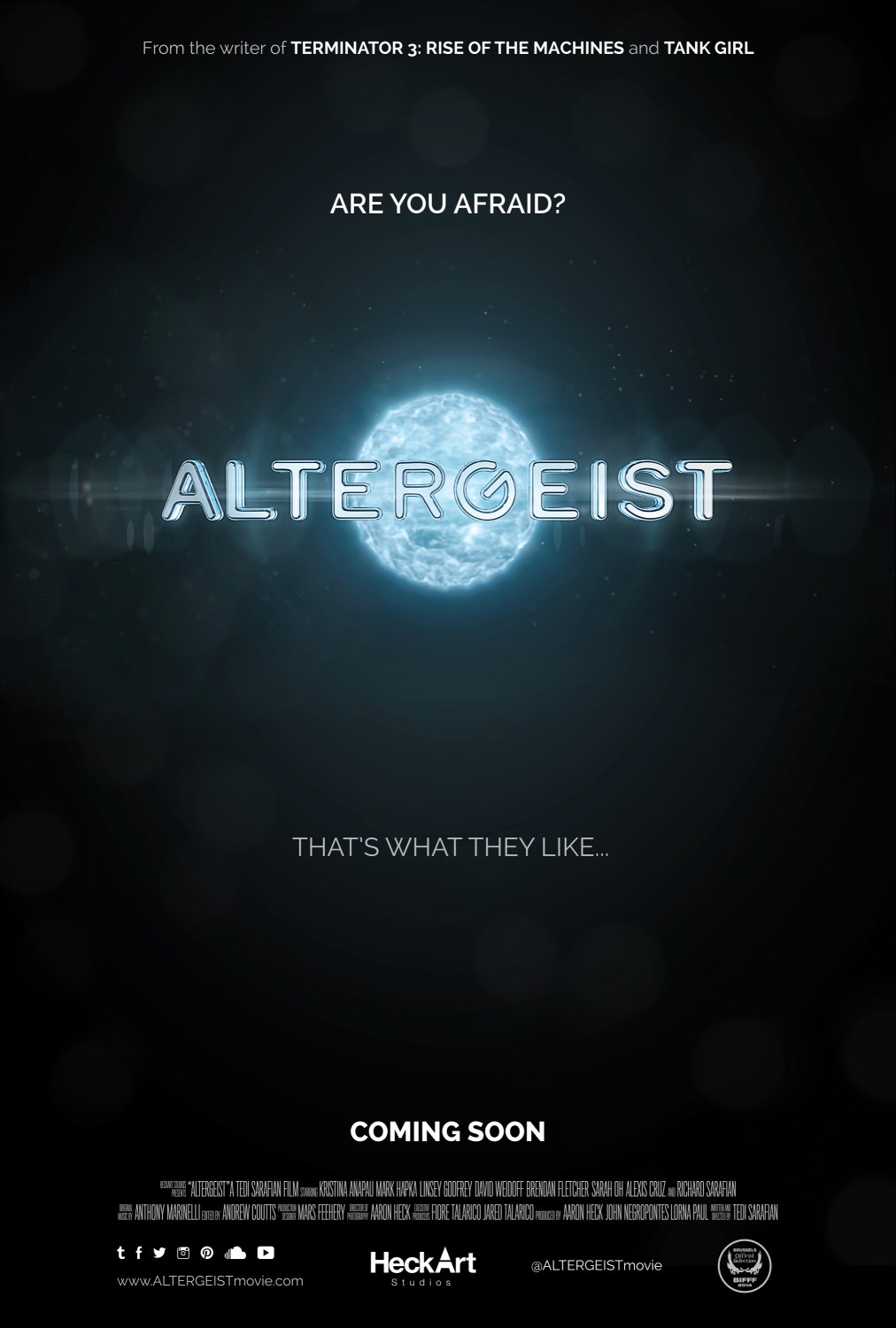 Extra Large Movie Poster Image for Altergeist (#1 of 2)