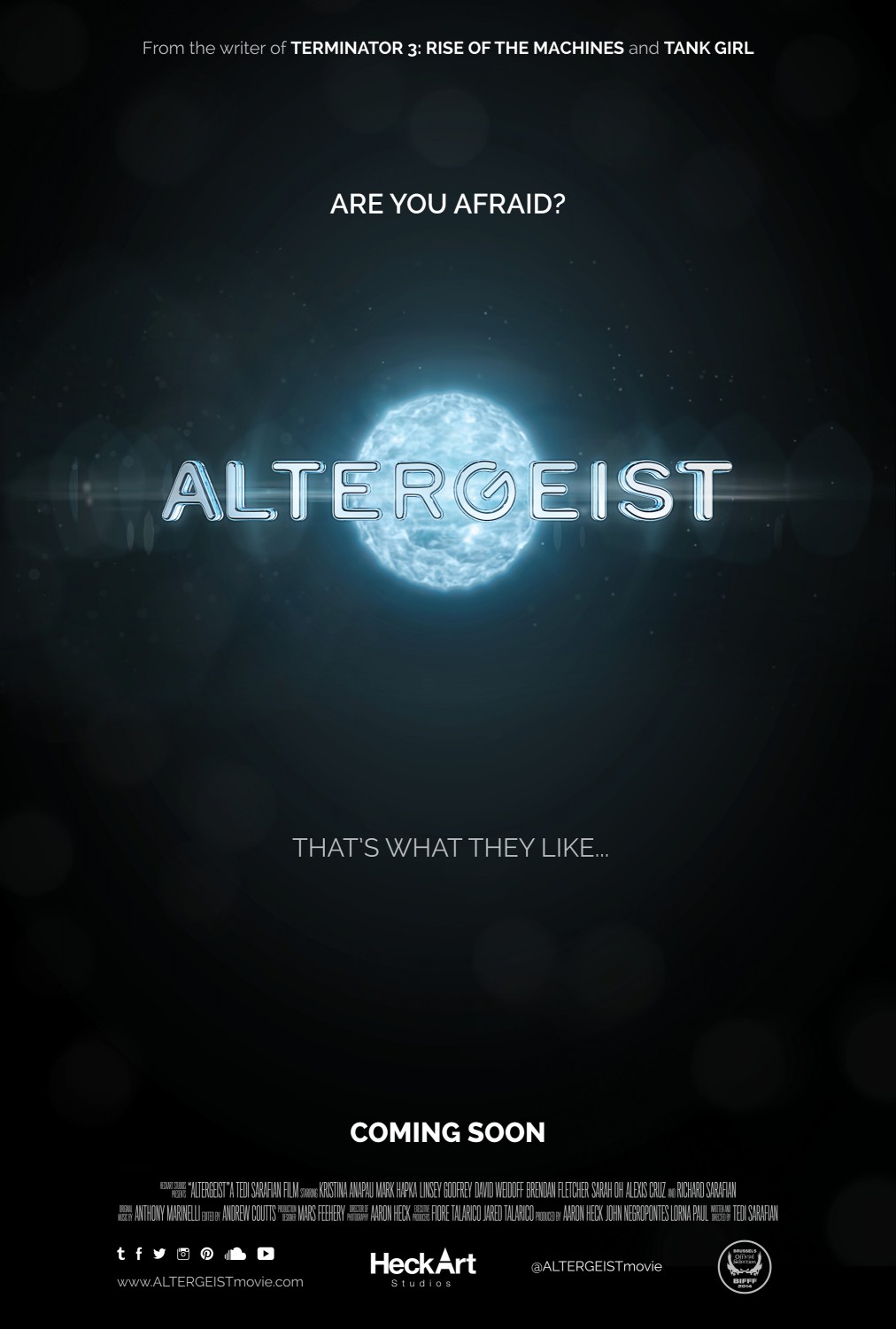 Extra Large Movie Poster Image for Altergeist (#1 of 2)