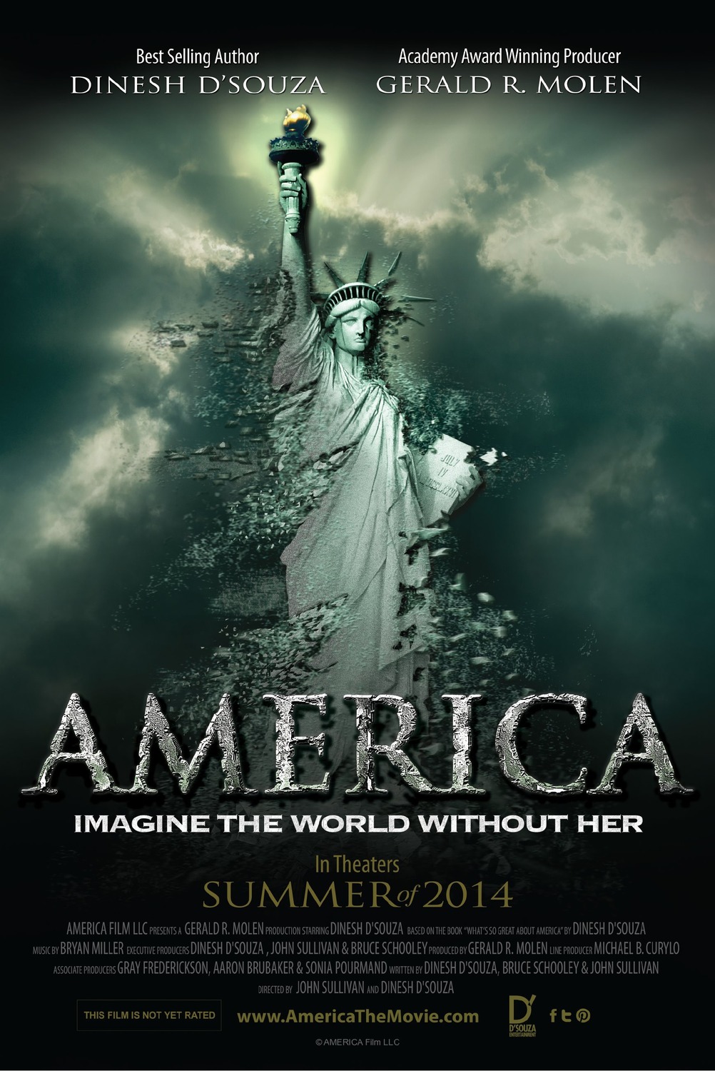 Extra Large Movie Poster Image for America 