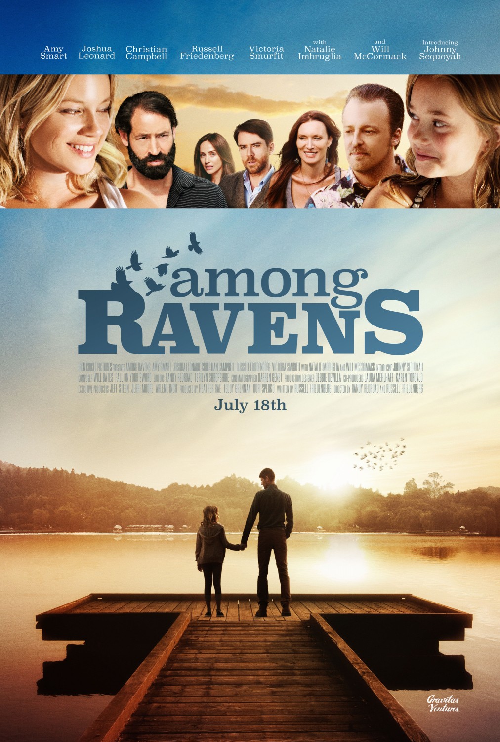 Extra Large Movie Poster Image for Among Ravens 