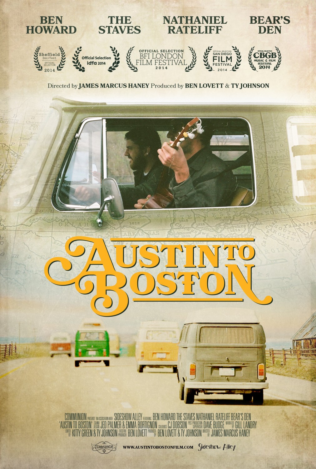 Extra Large Movie Poster Image for Austin to Boston 