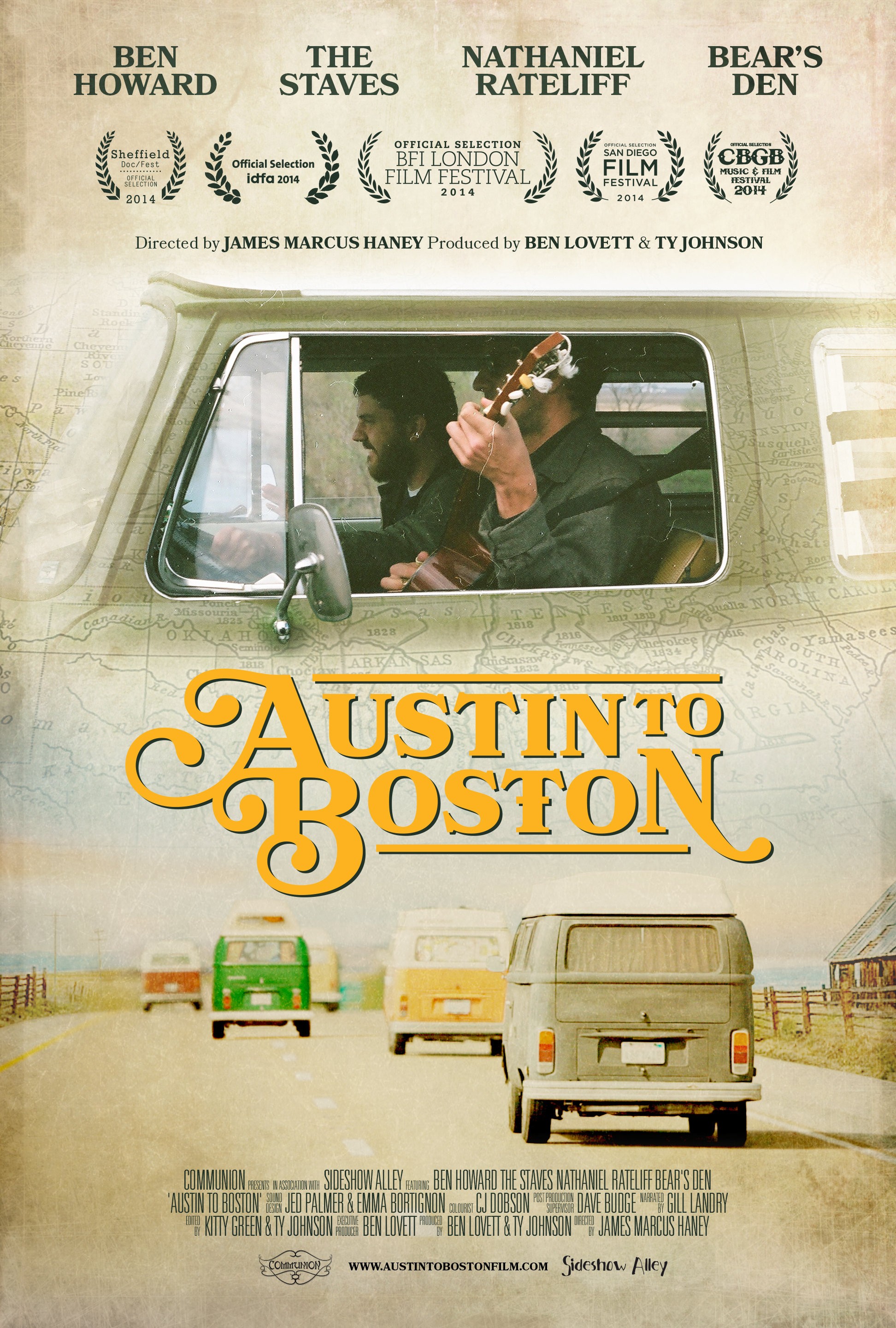 Mega Sized Movie Poster Image for Austin to Boston 
