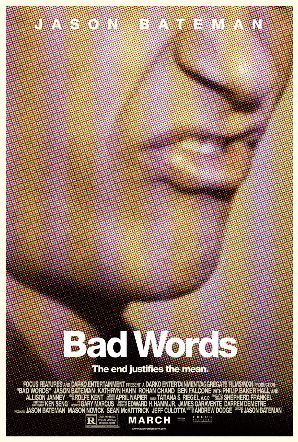 Extra Large Movie Poster Image for Bad Words (#1 of 5)