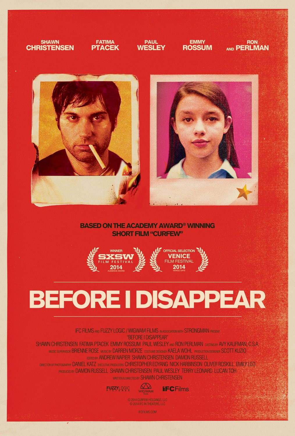 Extra Large Movie Poster Image for Before I Disappear (#1 of 2)
