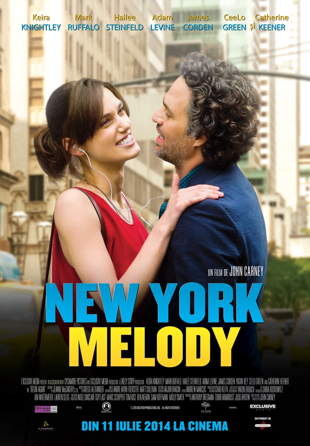 Extra Large Movie Poster Image for Begin Again (#3 of 3)