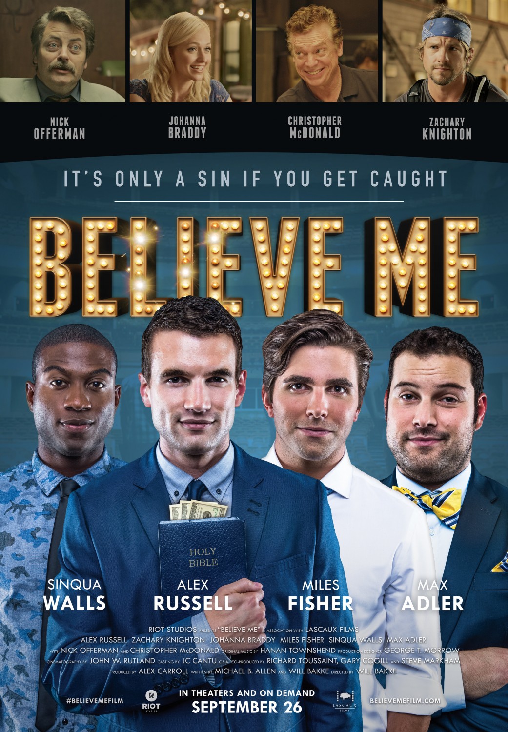 Extra Large Movie Poster Image for Believe Me 