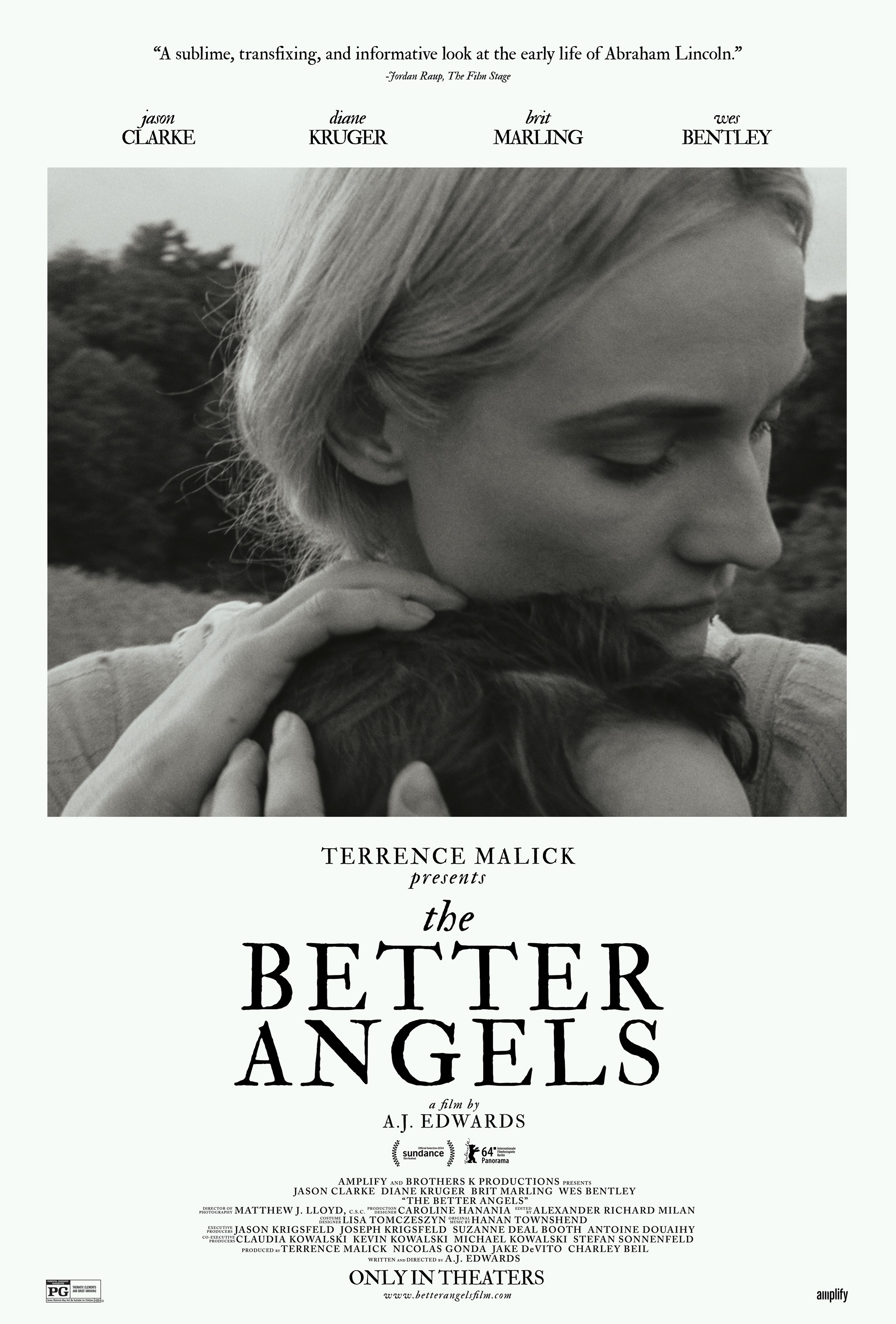 Mega Sized Movie Poster Image for The Better Angels (#2 of 7)