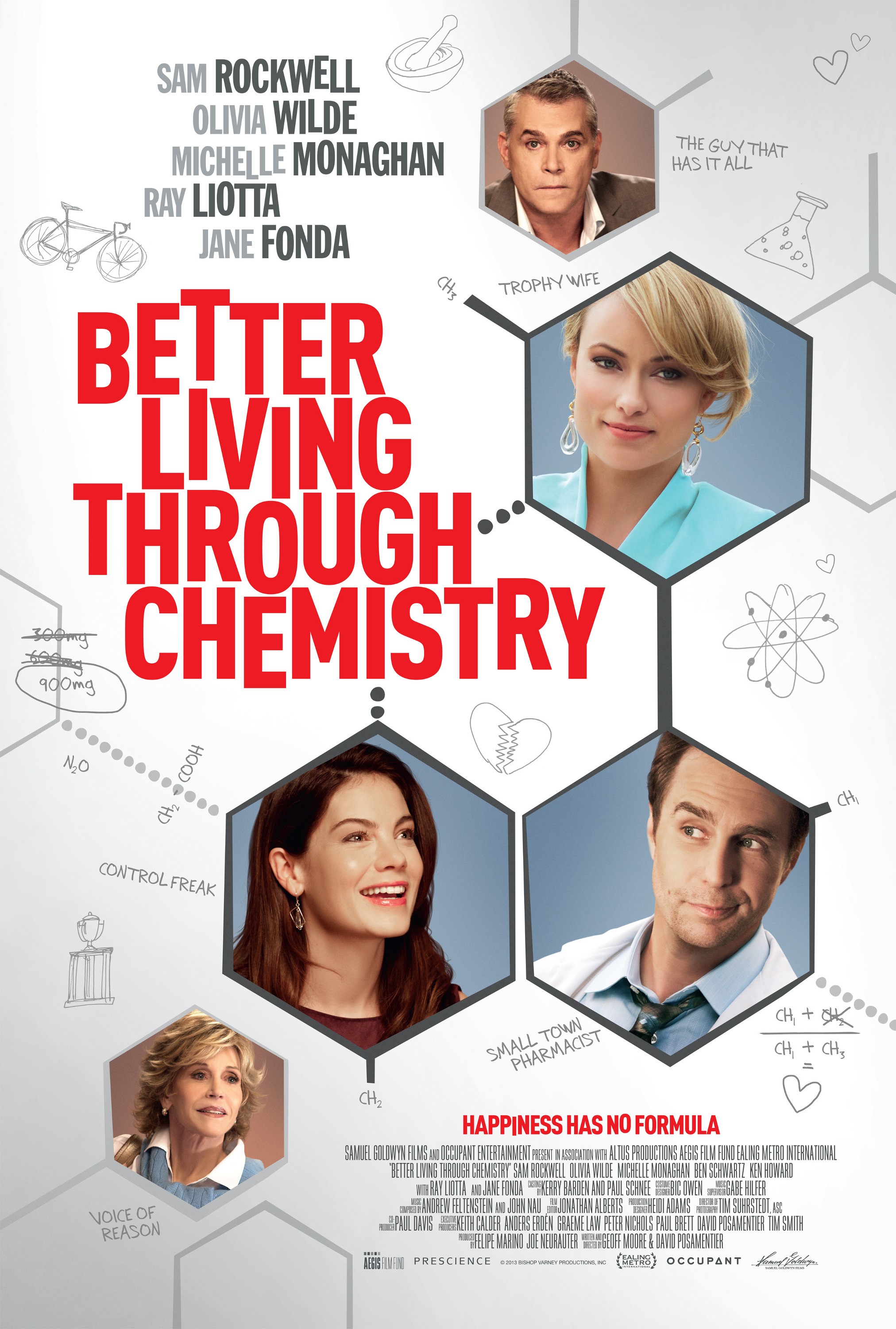 Mega Sized Movie Poster Image for Better Living Through Chemistry 