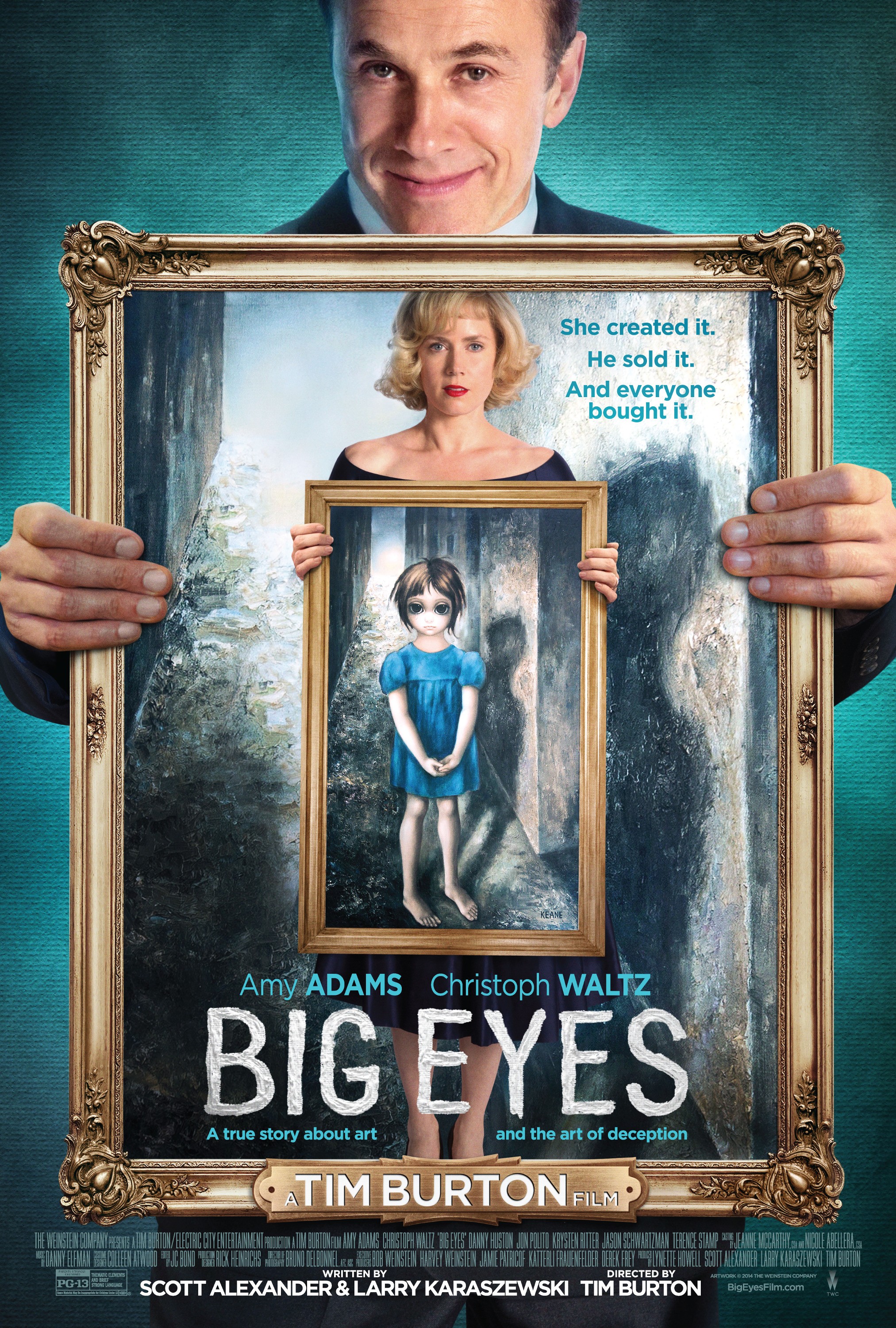 Mega Sized Movie Poster Image for Big Eyes (#2 of 3)