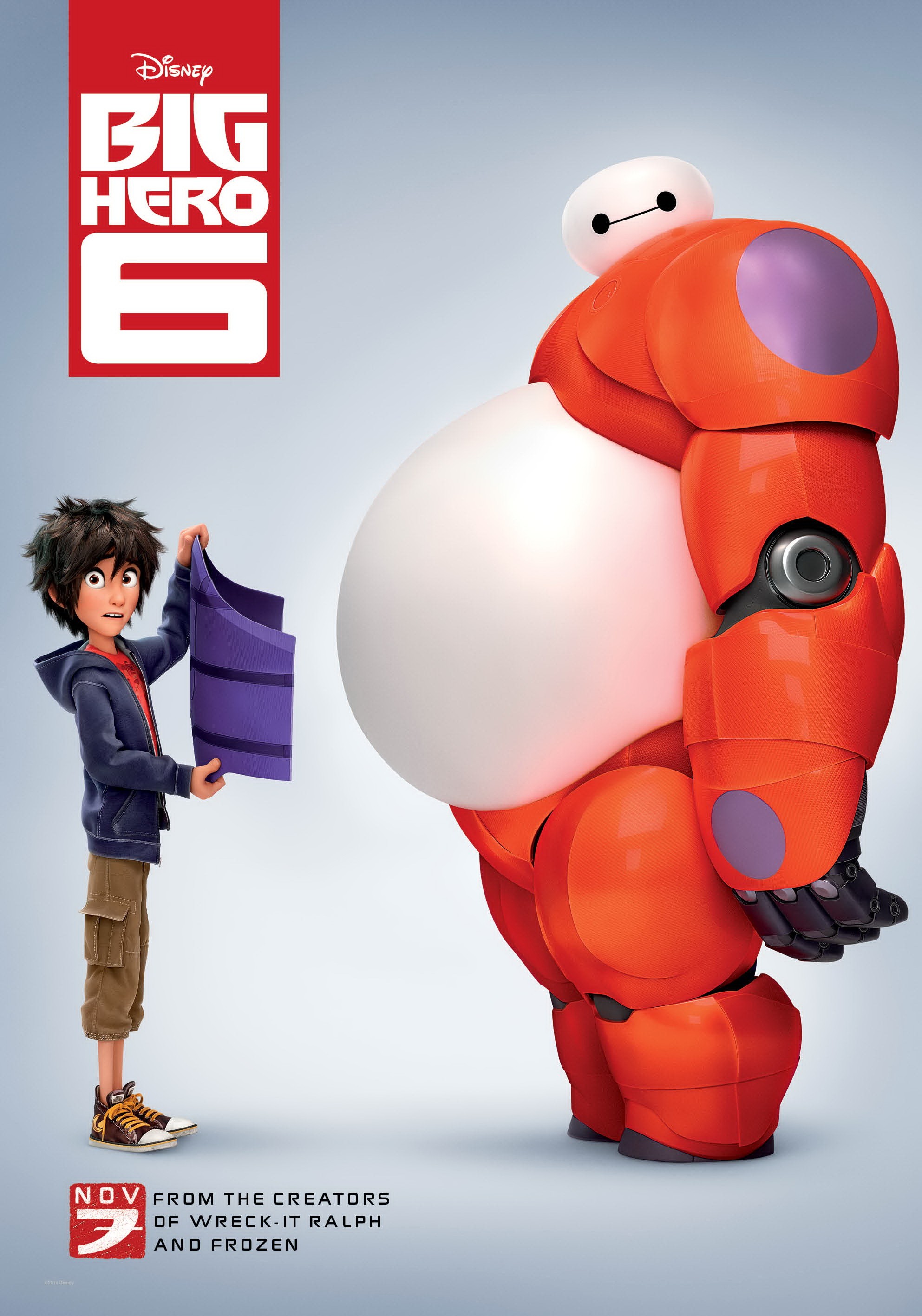 Mega Sized Movie Poster Image for Big Hero 6 (#3 of 20)
