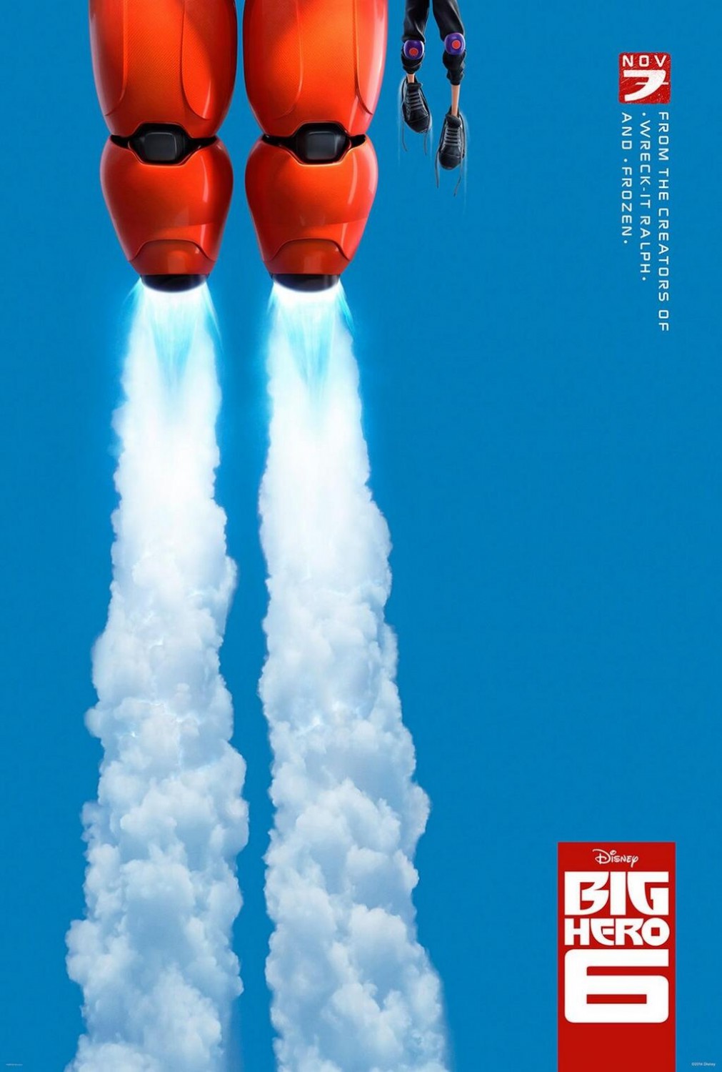 Extra Large Movie Poster Image for Big Hero 6 (#1 of 20)