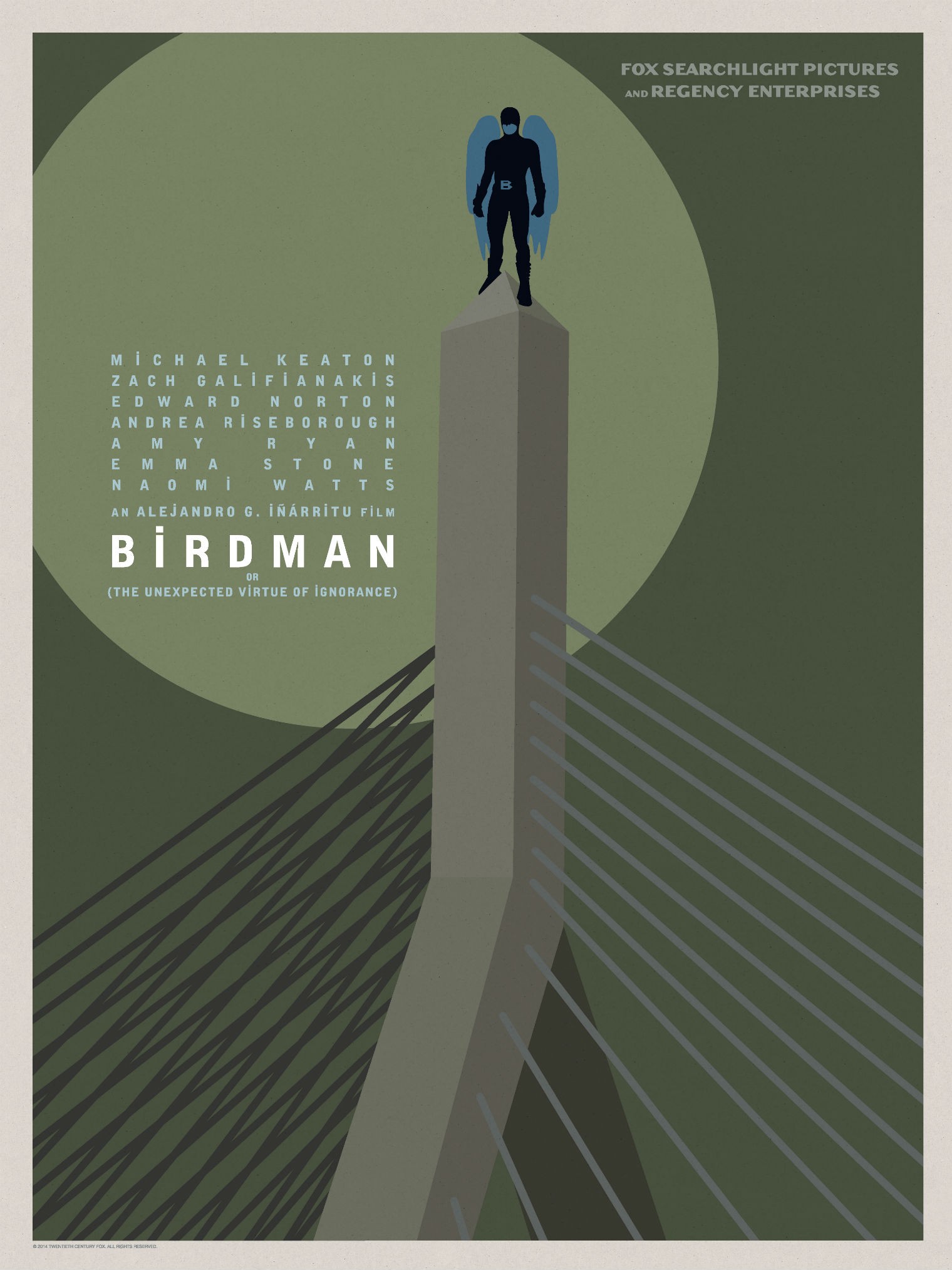 Mega Sized Movie Poster Image for Birdman (#10 of 26)
