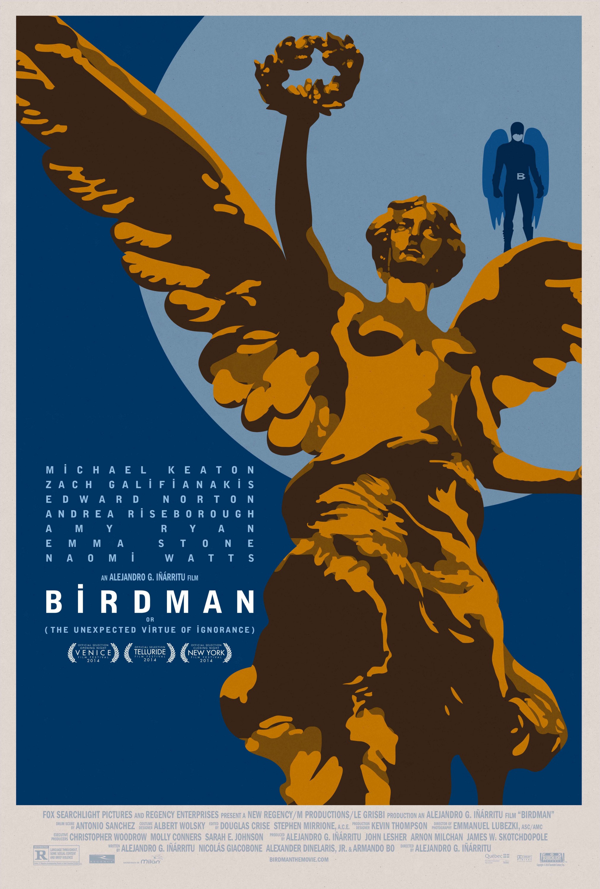 Mega Sized Movie Poster Image for Birdman (#22 of 26)