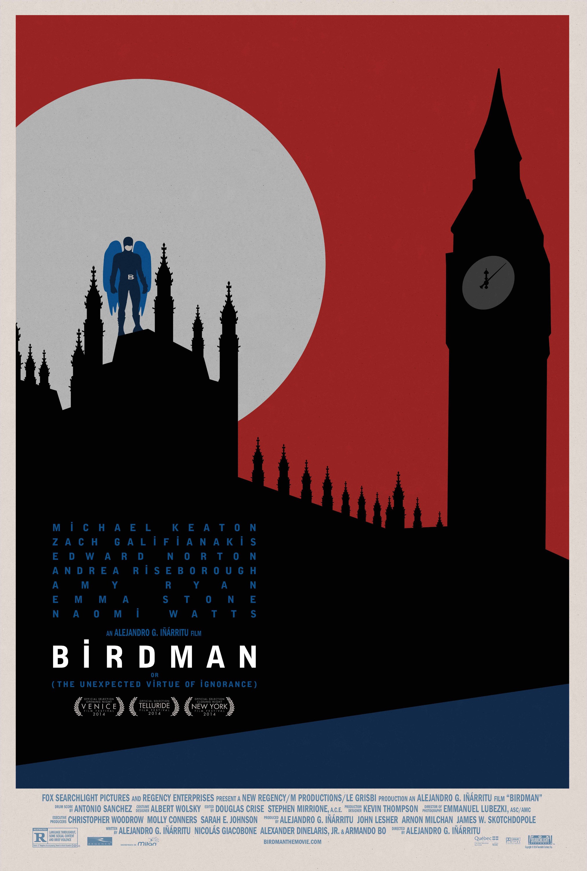 Mega Sized Movie Poster Image for Birdman (#23 of 26)