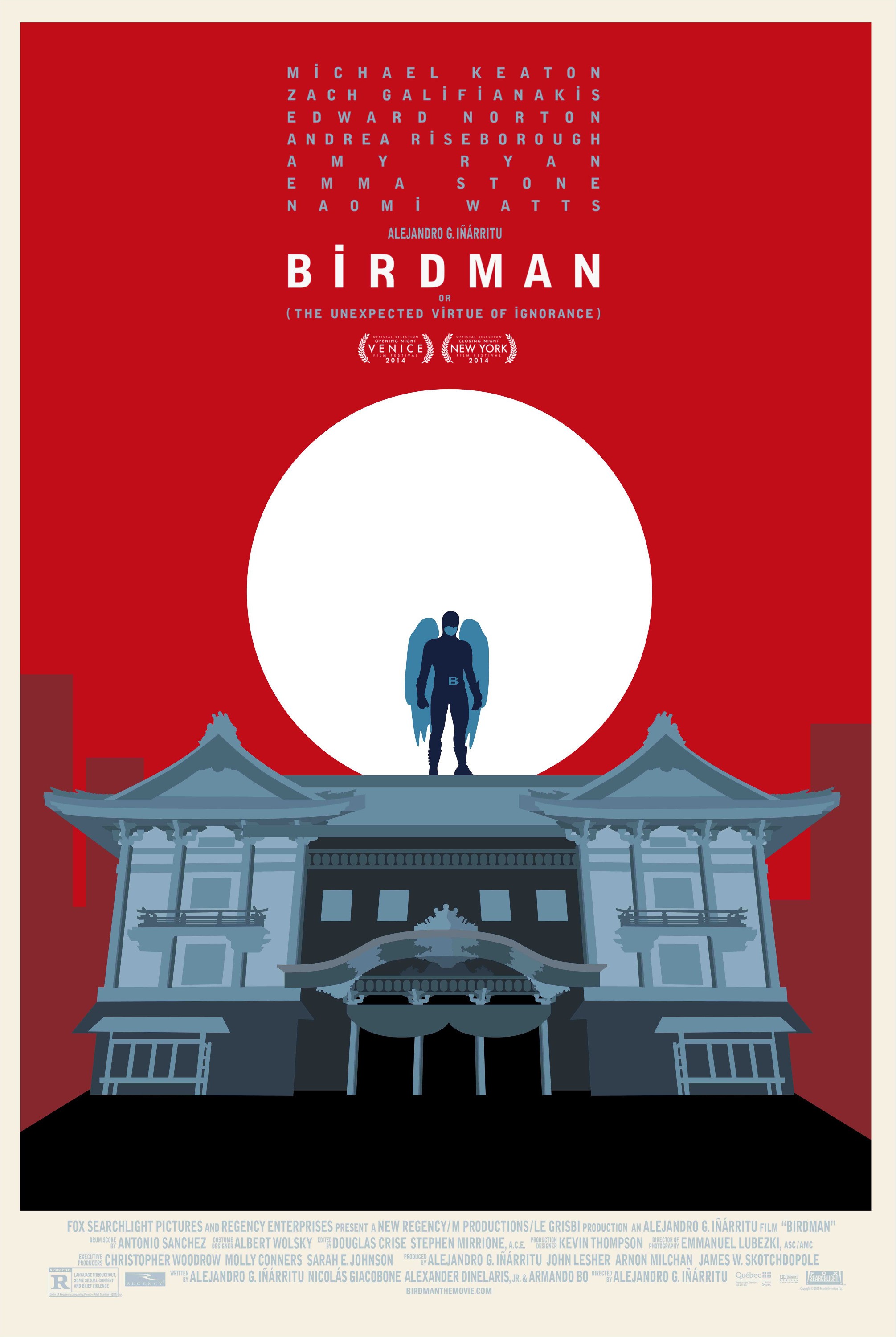 Mega Sized Movie Poster Image for Birdman (#25 of 26)