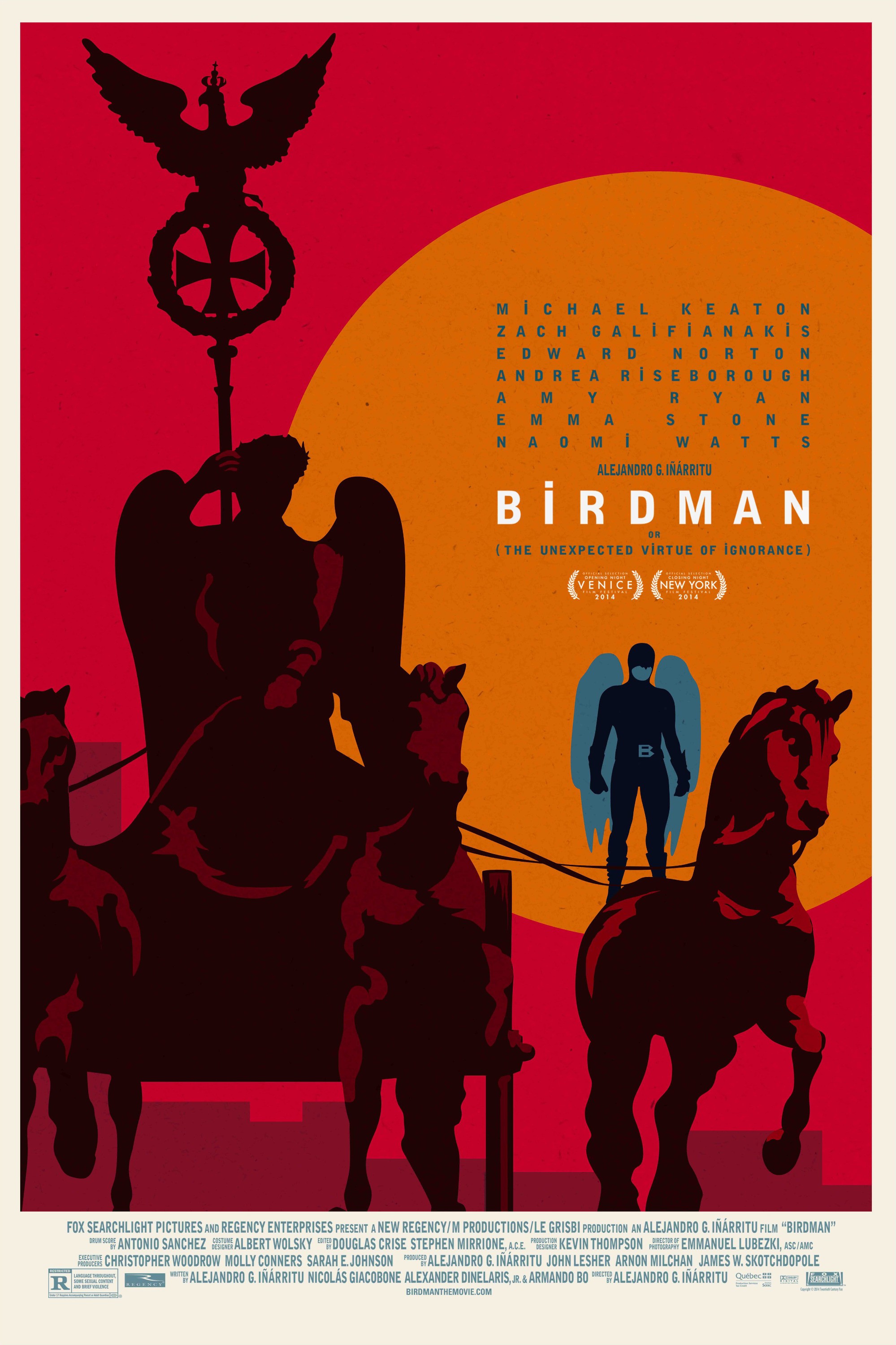 Mega Sized Movie Poster Image for Birdman (#26 of 26)