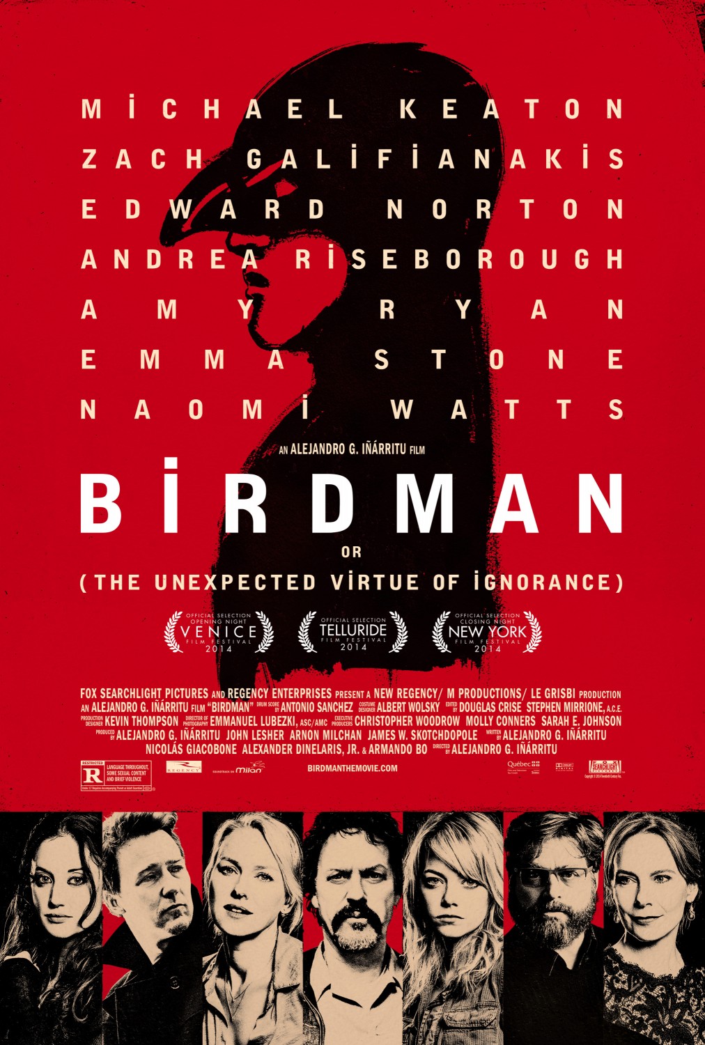 Extra Large Movie Poster Image for Birdman (#3 of 26)