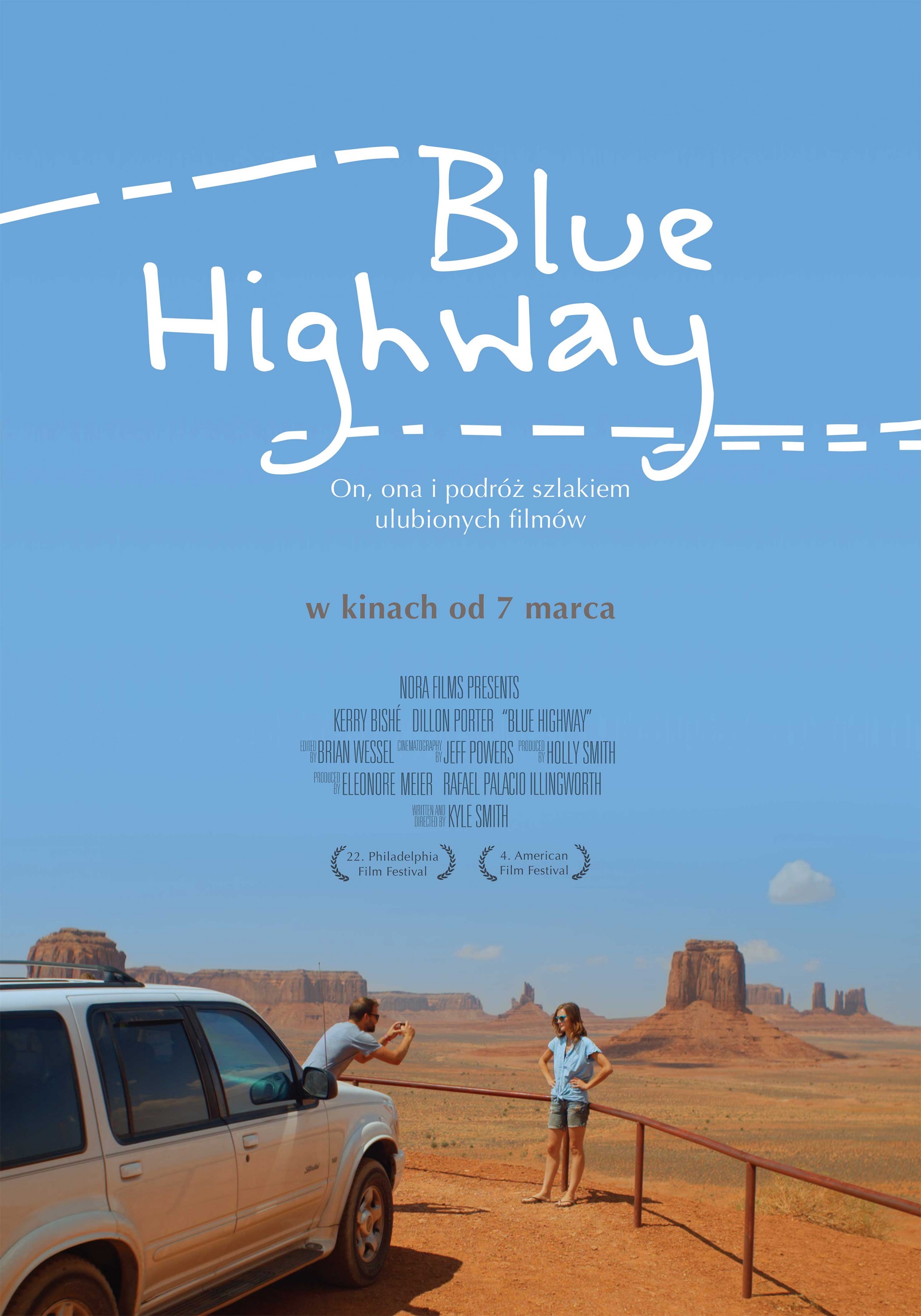 Mega Sized Movie Poster Image for Blue Highway 
