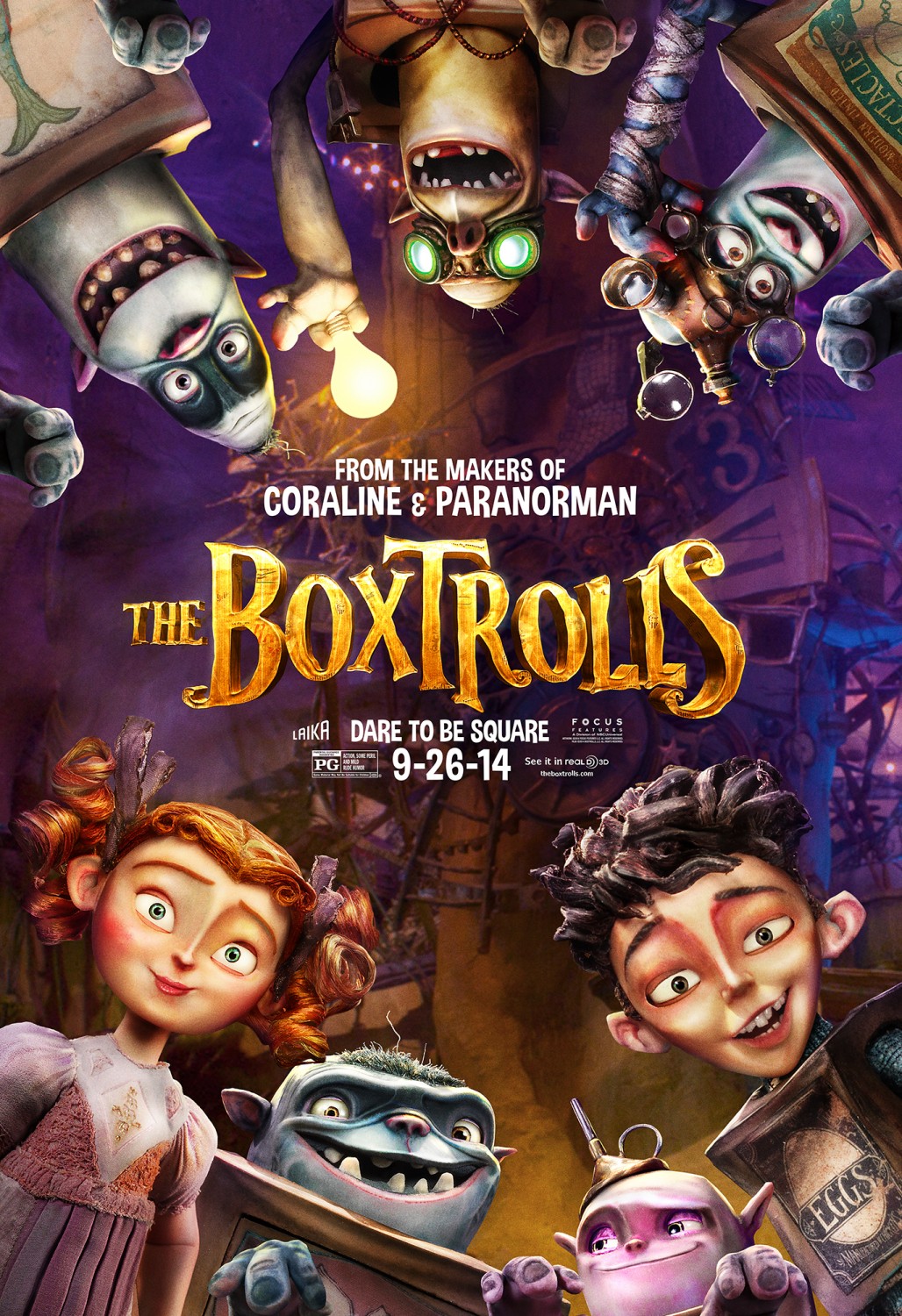Extra Large Movie Poster Image for The Boxtrolls (#14 of 16)