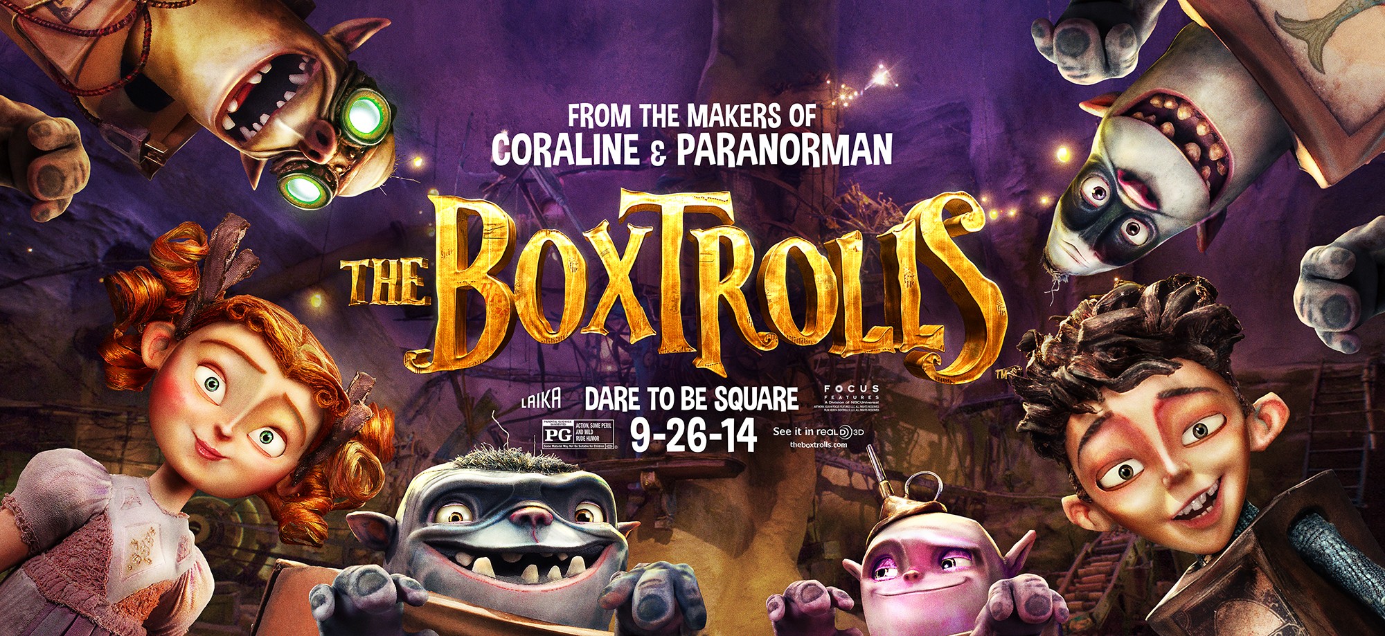 Mega Sized Movie Poster Image for The Boxtrolls (#15 of 16)