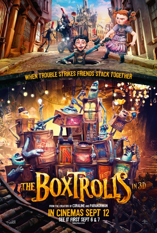 The Boxtrolls Movie Poster