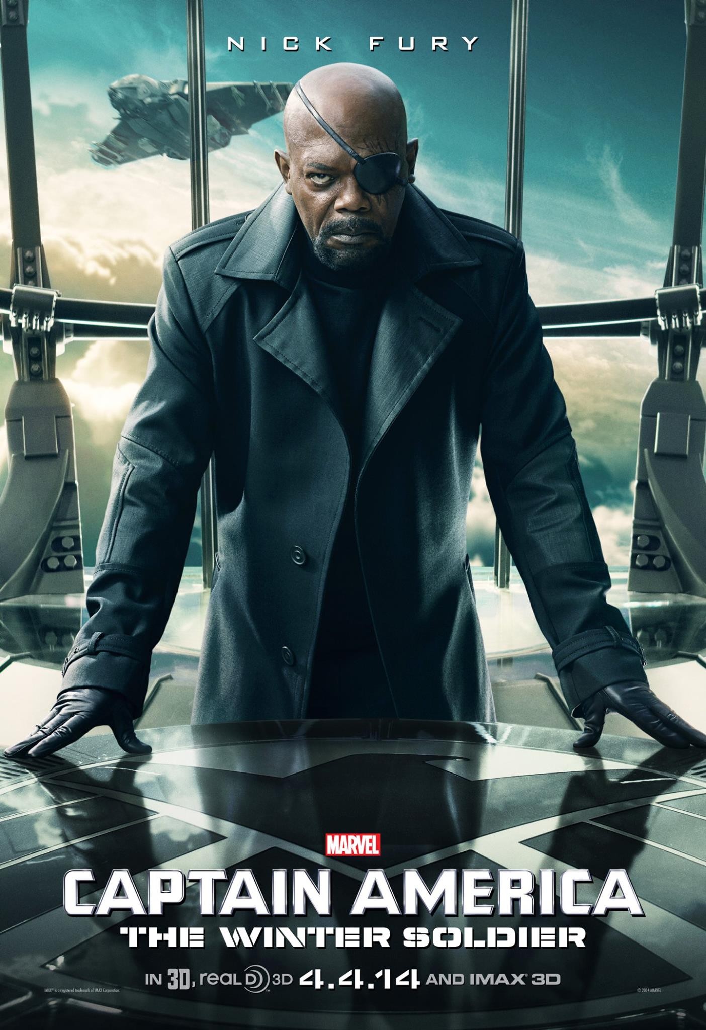 Mega Sized Movie Poster Image for Captain America: The Winter Soldier (#4 of 21)