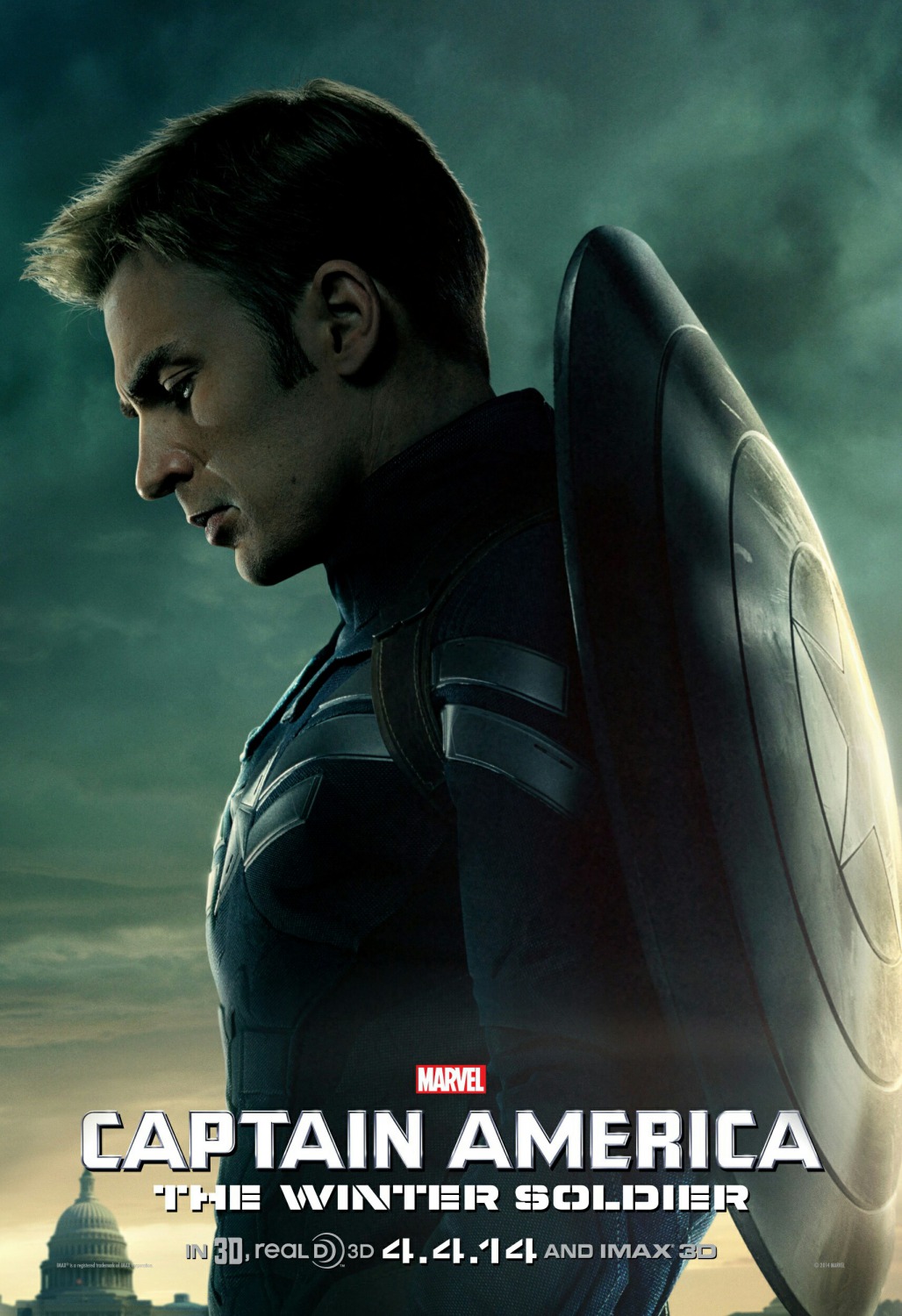 Extra Large Movie Poster Image for Captain America: The Winter Soldier (#6 of 21)