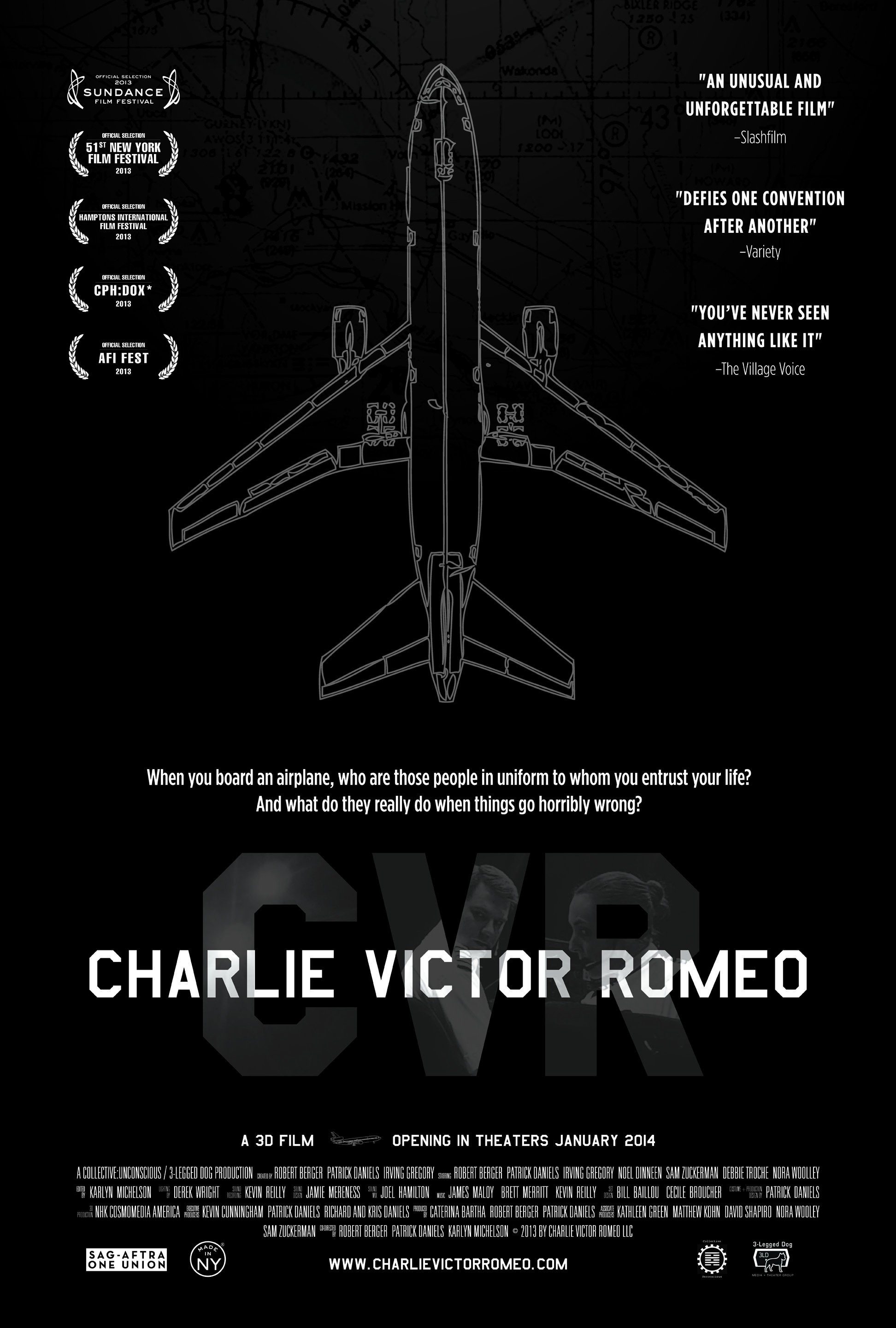 Mega Sized Movie Poster Image for Charlie Victor Romeo 