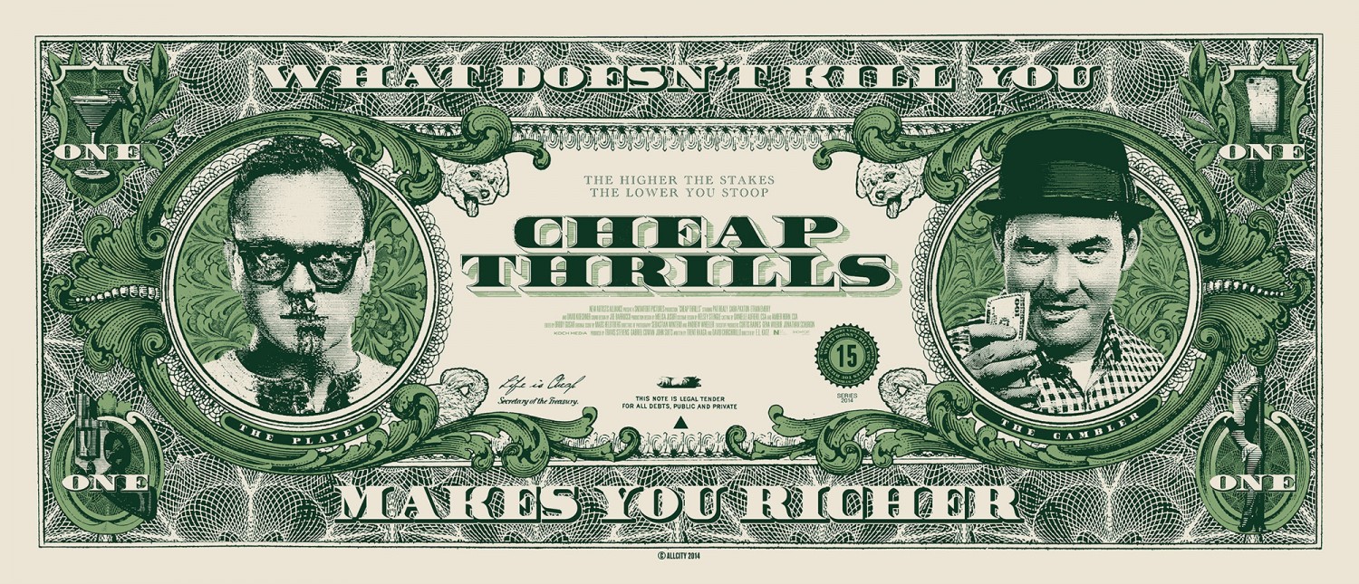 Extra Large Movie Poster Image for Cheap Thrills (#8 of 9)