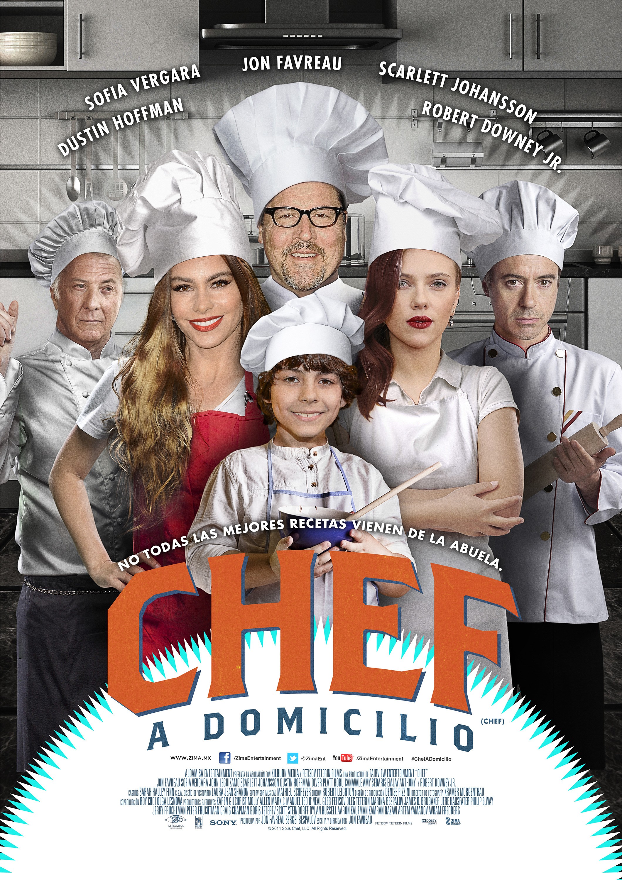 Mega Sized Movie Poster Image for Chef (#3 of 3)