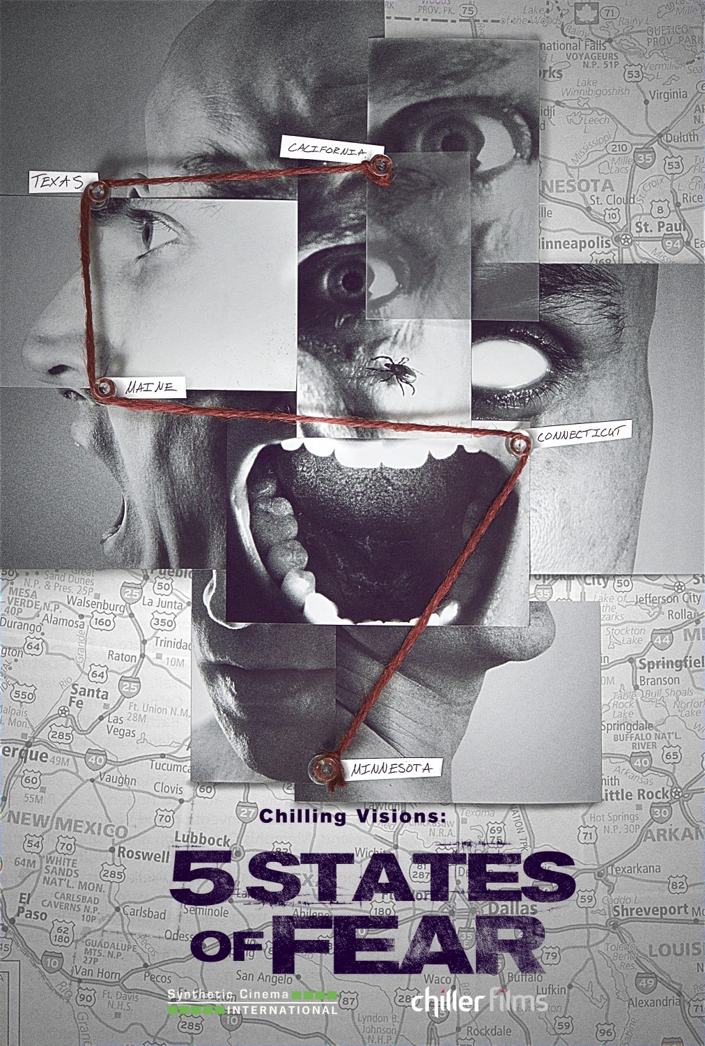 Extra Large Movie Poster Image for Chilling Visions: 5 States of Fear 