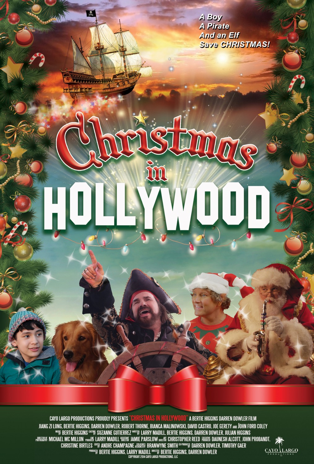 Extra Large Movie Poster Image for Christmas in Hollywood 