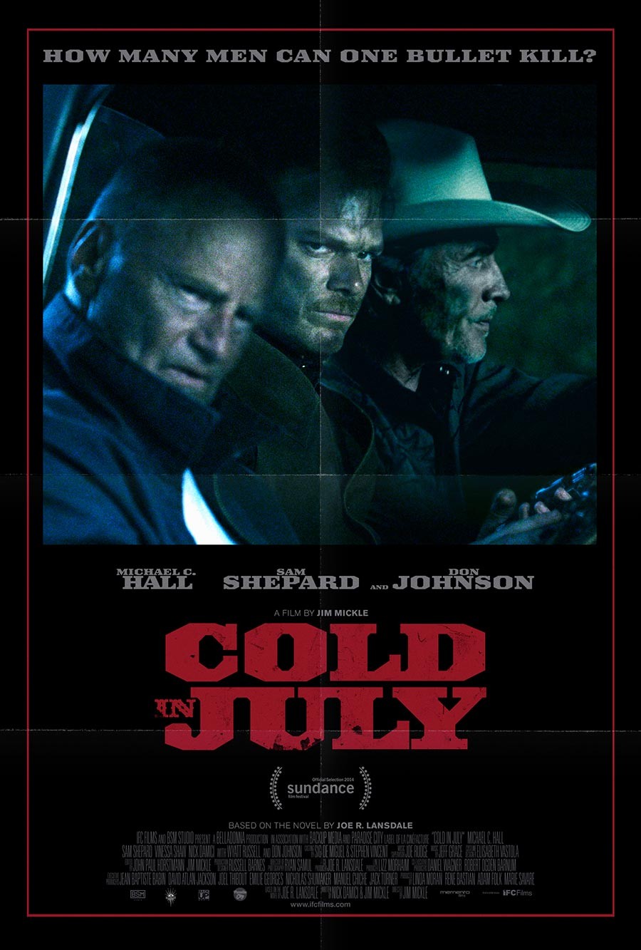 Extra Large Movie Poster Image for Cold in July (#1 of 4)