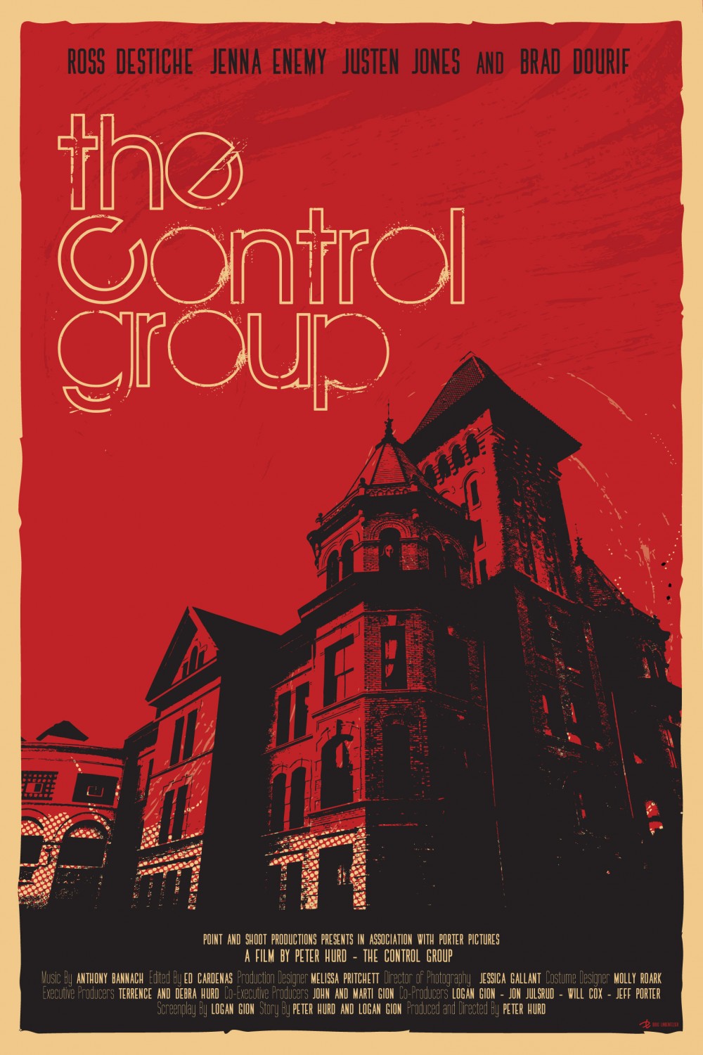 Extra Large Movie Poster Image for The Control Group 