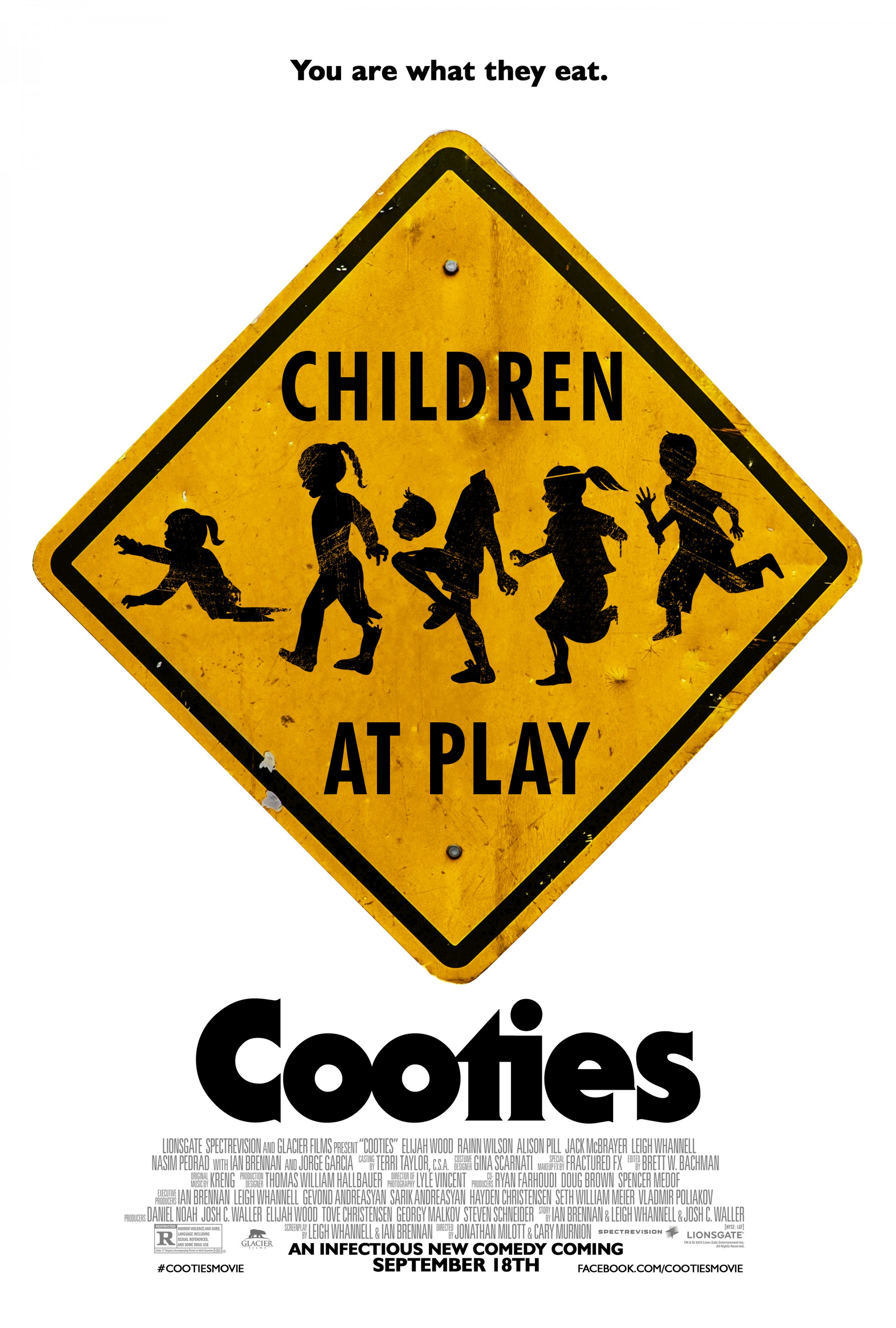 Mega Sized Movie Poster Image for Cooties (#2 of 8)