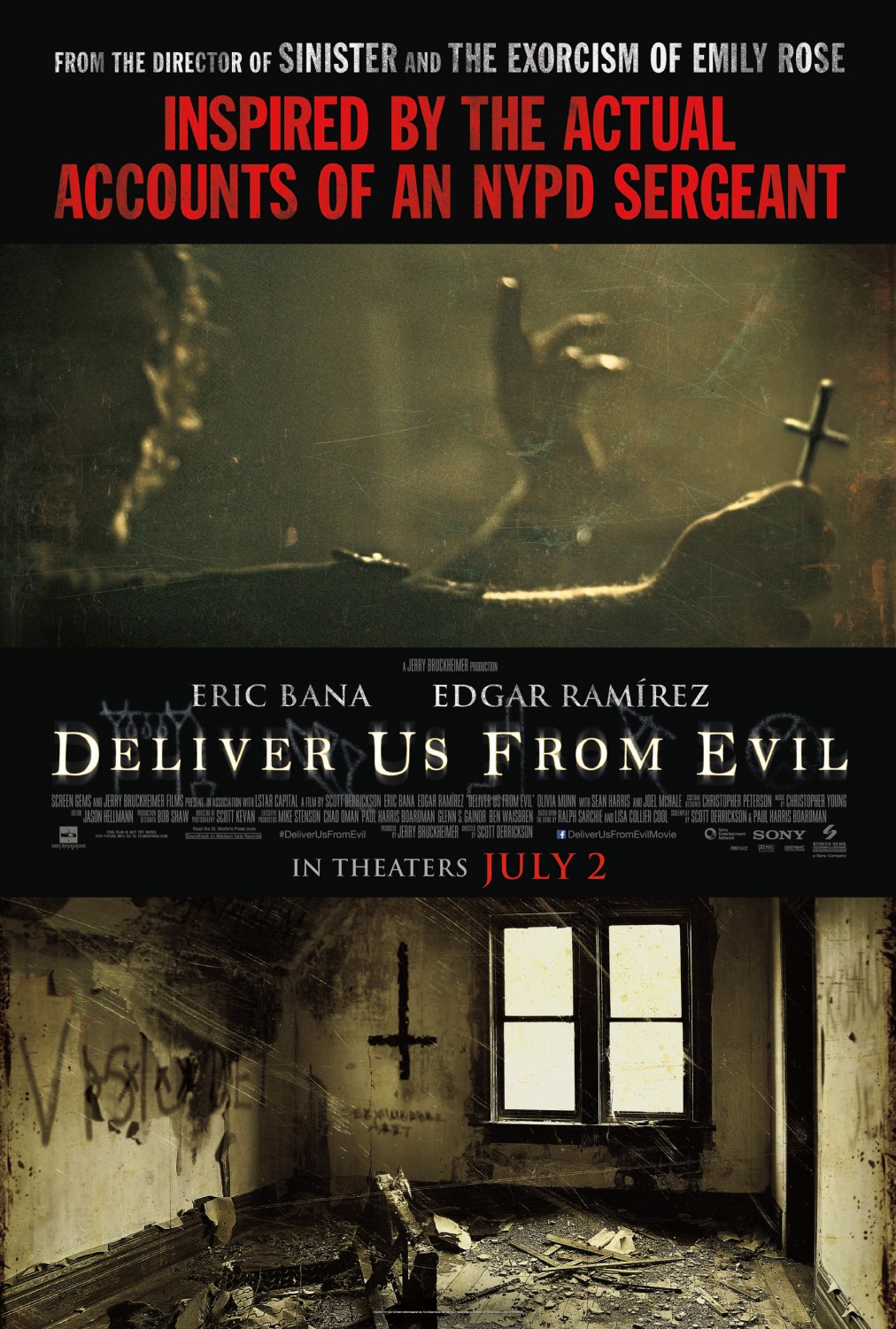 Extra Large Movie Poster Image for Deliver Us from Evil (#2 of 3)