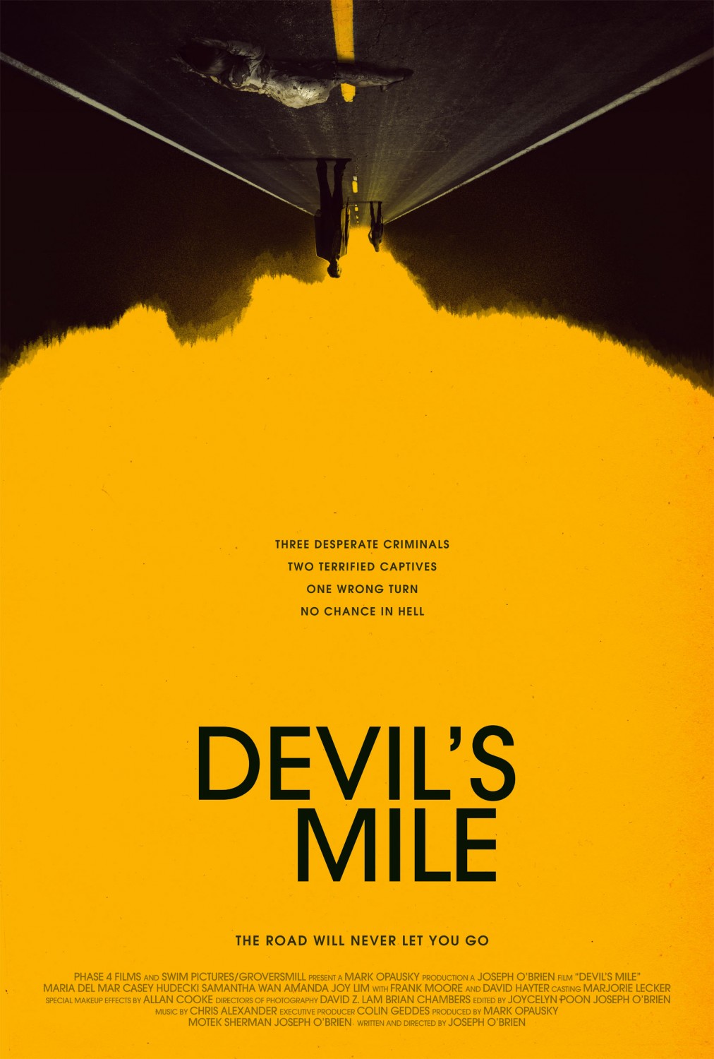 Extra Large Movie Poster Image for Devil's Mile 